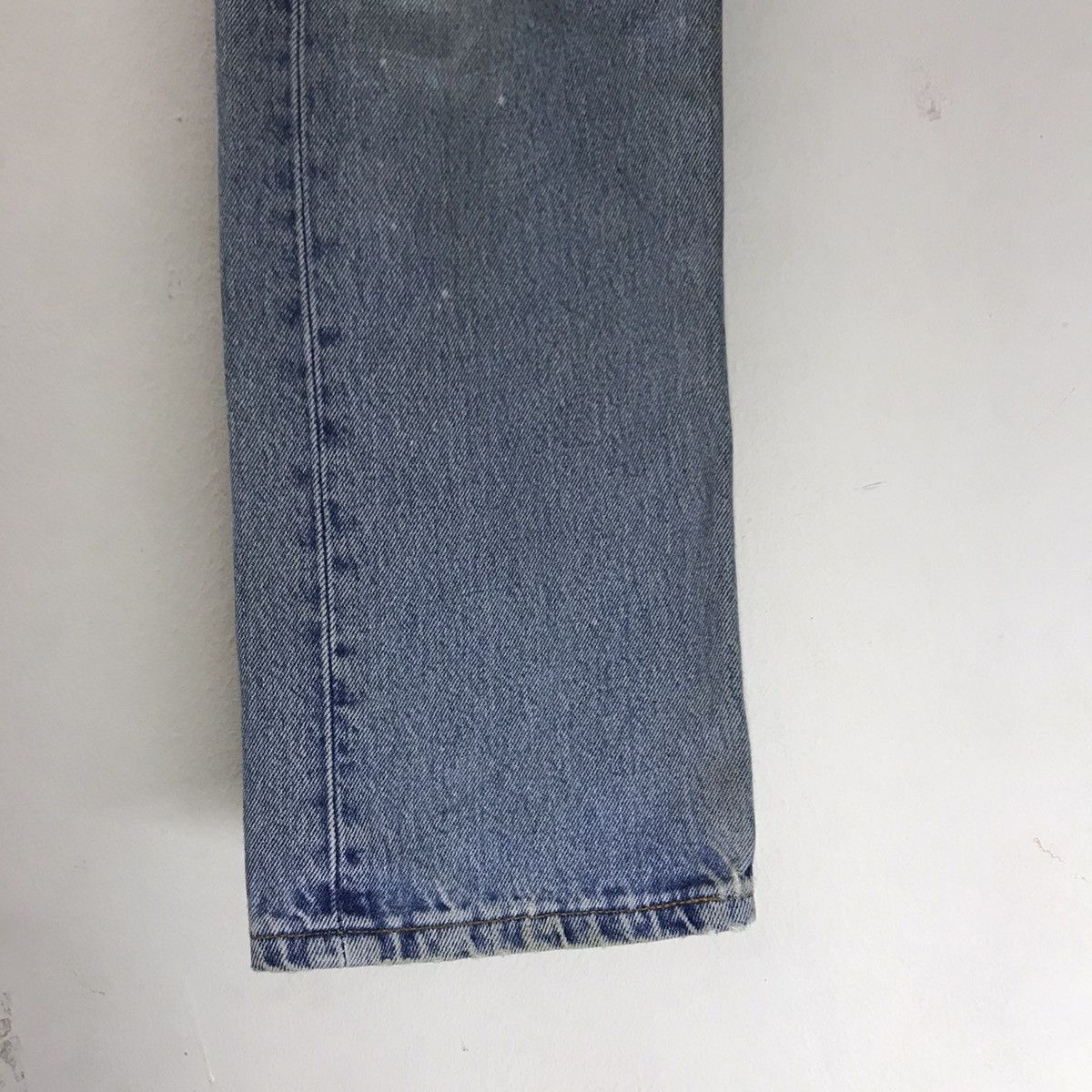 Levi's Vintage 90s Levis 501 Dirty Faded Made in USA Size US 28 / EU 44 - 8 Thumbnail