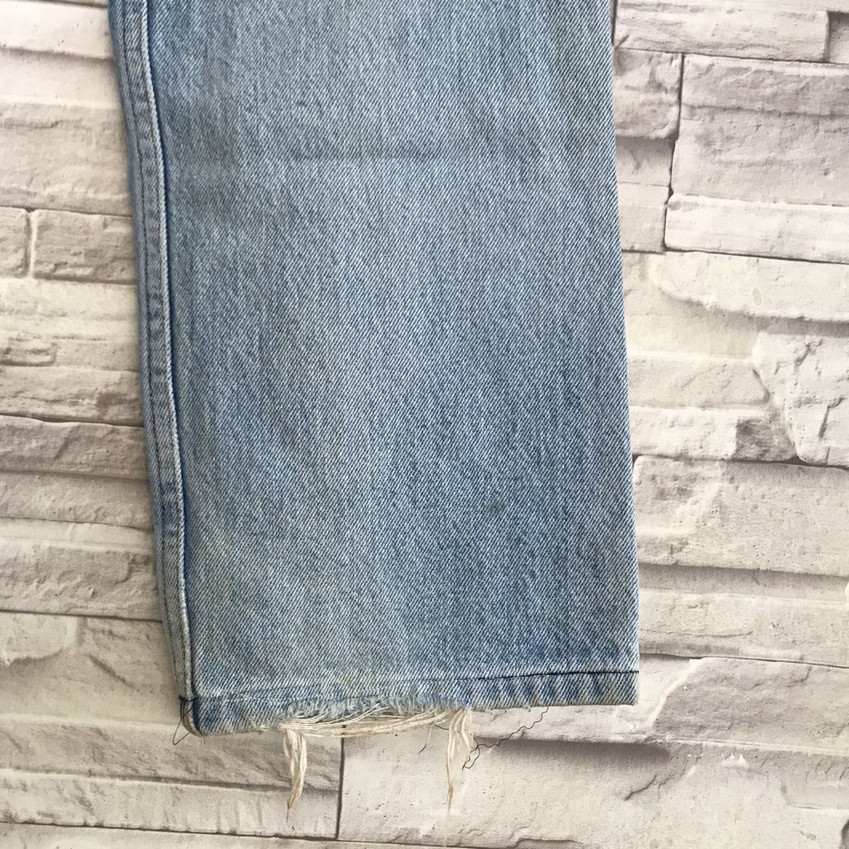 Levi's Vintage 80s Levis 501 Distressed Butler Jeans Made in USA Size US 28 / EU 44 - 17 Thumbnail