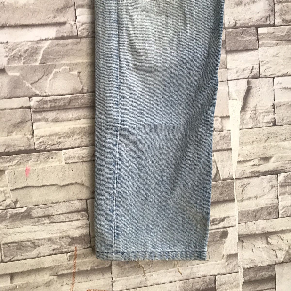 Levi's Vintage 80s Levis 501 Distressed Butler Jeans Made in USA Size US 28 / EU 44 - 9 Thumbnail