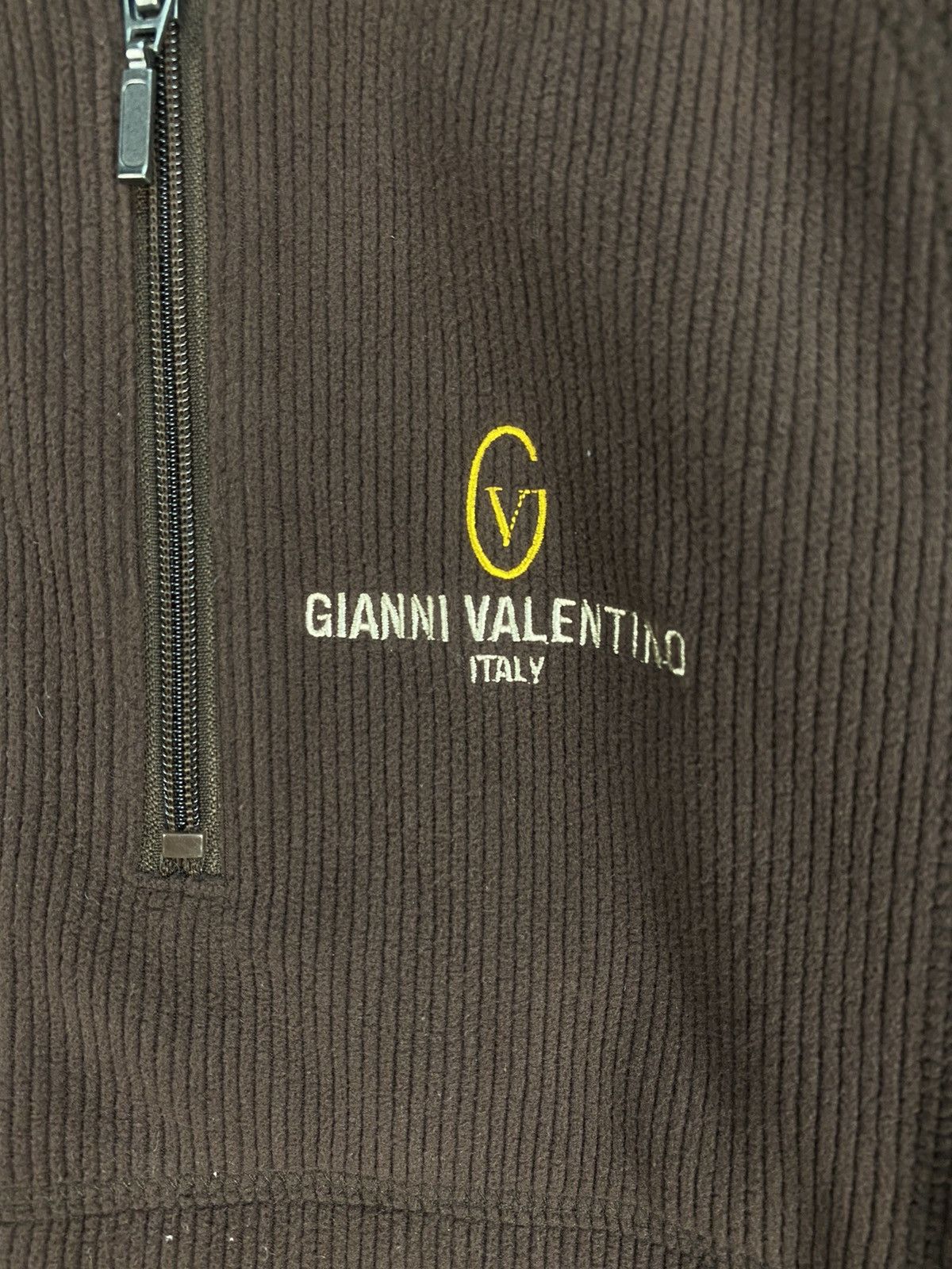 Gianni Valentino Vintage Gianni Valentino Corduroy Jacket Size US L / EU 52-54 / 3 - 4 Thumbnail