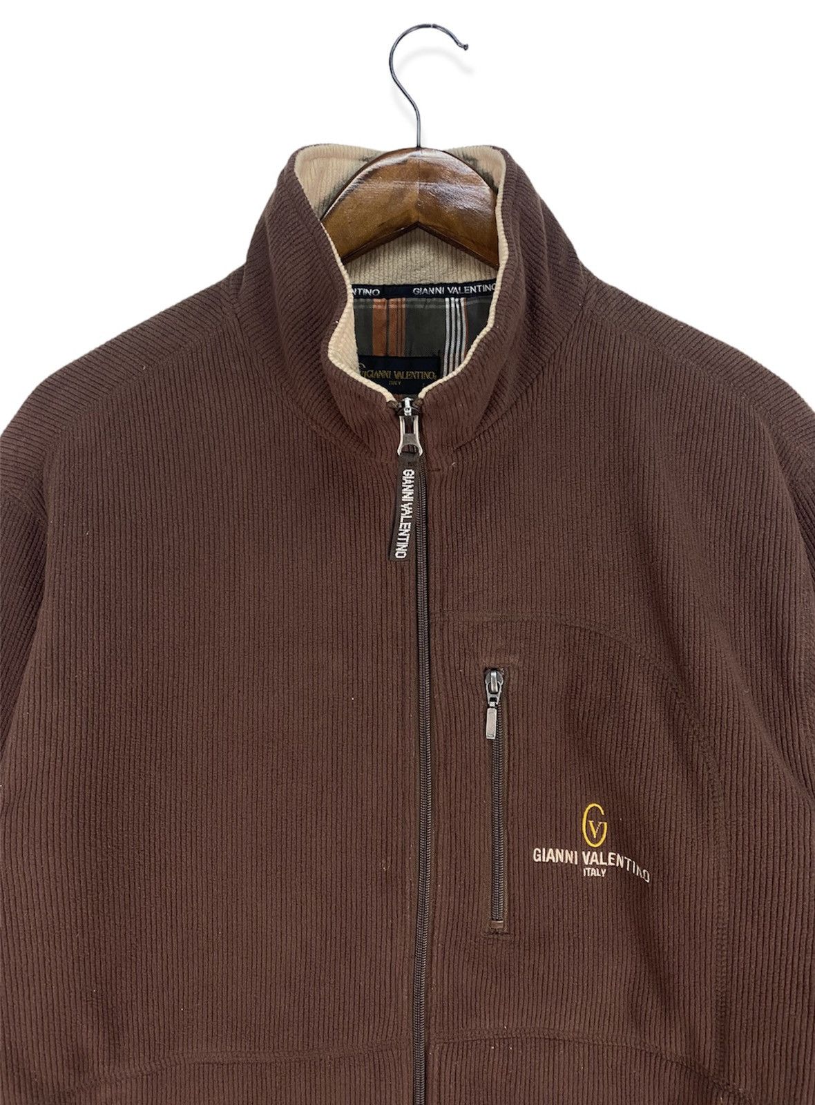 Gianni Valentino Vintage Gianni Valentino Corduroy Jacket Size US L / EU 52-54 / 3 - 2 Thumbnail