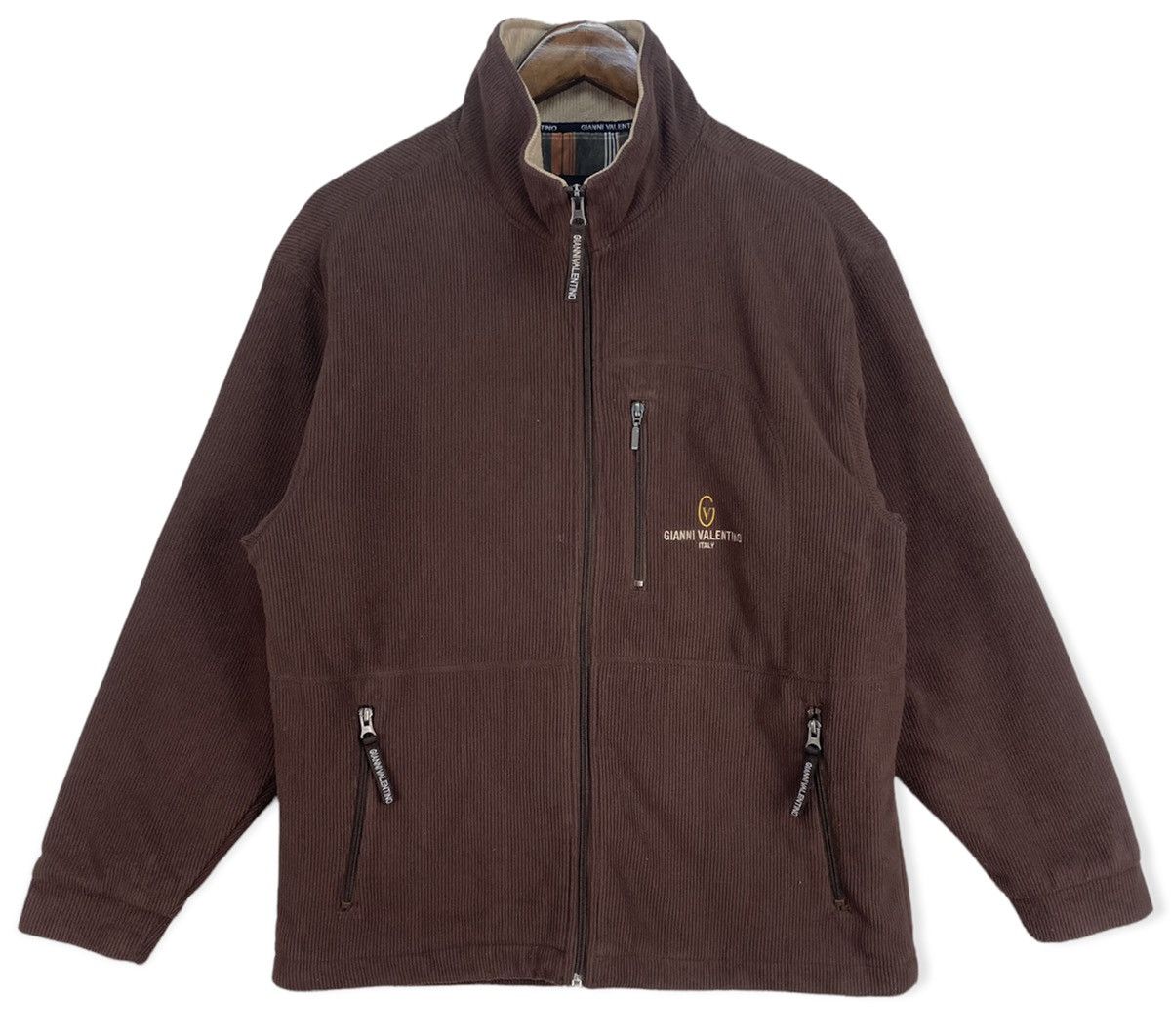 Gianni Valentino Vintage Gianni Valentino Corduroy Jacket Size US L / EU 52-54 / 3 - 1 Thumbnail