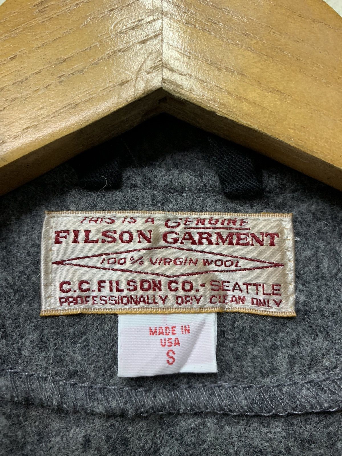 Filson 🔥FILSON GARMENT WOOL GREY VEST Size US S / EU 44-46 / 1 - 6 Thumbnail