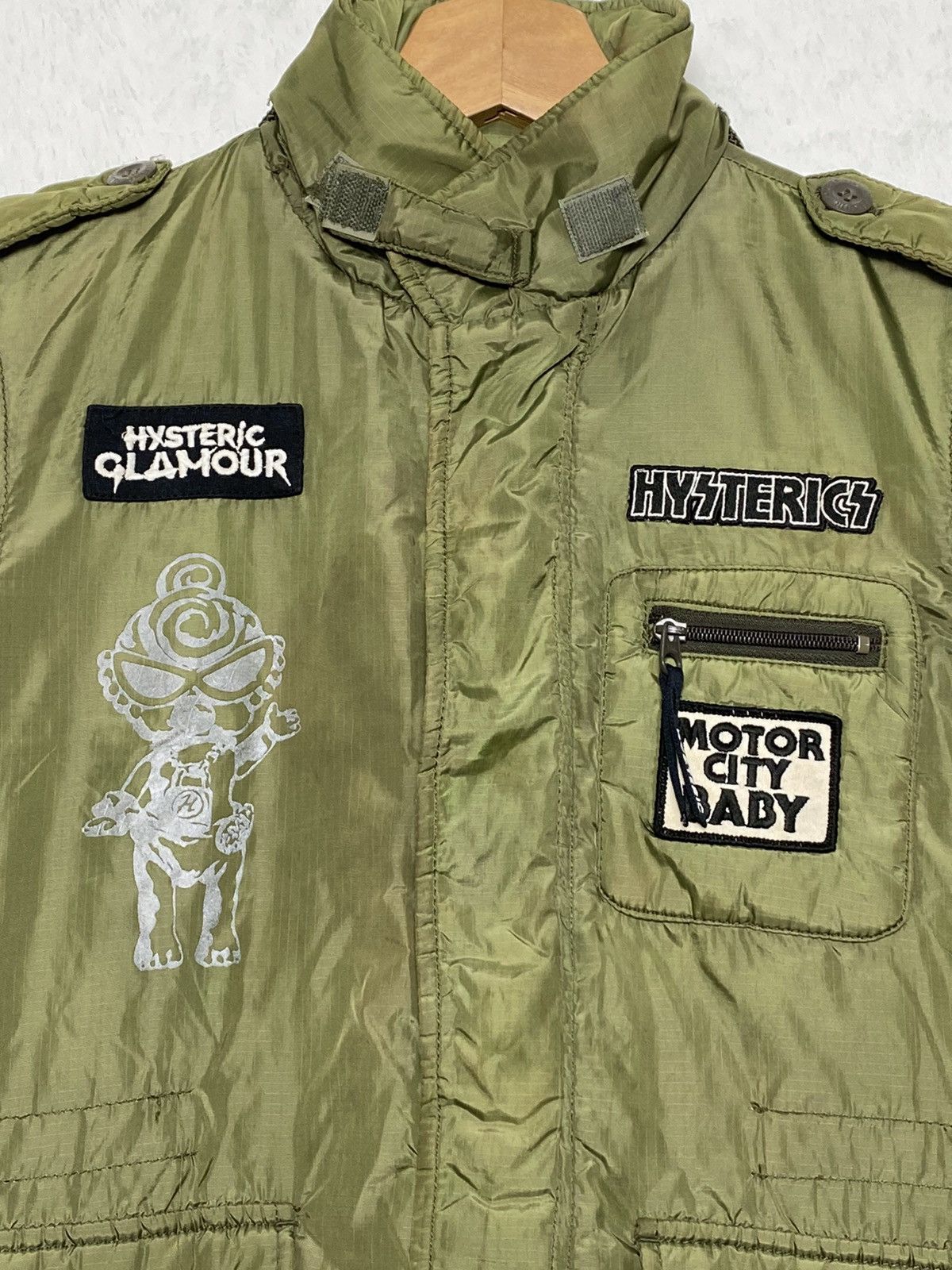 Hysteric Glamour Vintage Hysteric Glamour Metal Patch Work Jacket Size XS / US 0-2 / IT 36-38 - 5 Thumbnail