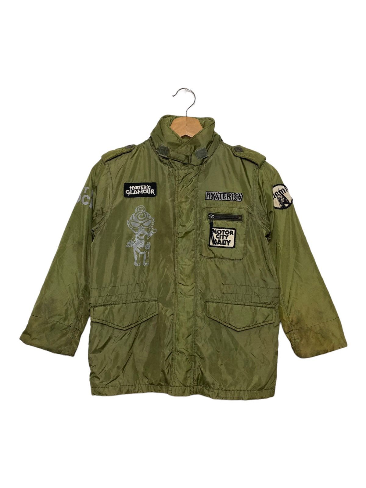 Hysteric Glamour Vintage Hysteric Glamour Metal Patch Work Jacket Size XS / US 0-2 / IT 36-38 - 3 Thumbnail