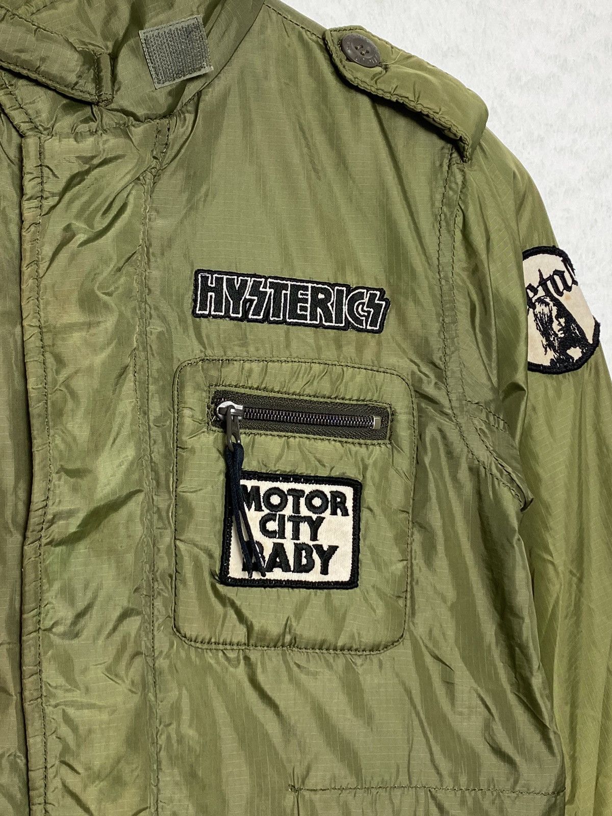 Hysteric Glamour Vintage Hysteric Glamour Metal Patch Work Jacket Size XS / US 0-2 / IT 36-38 - 7 Thumbnail