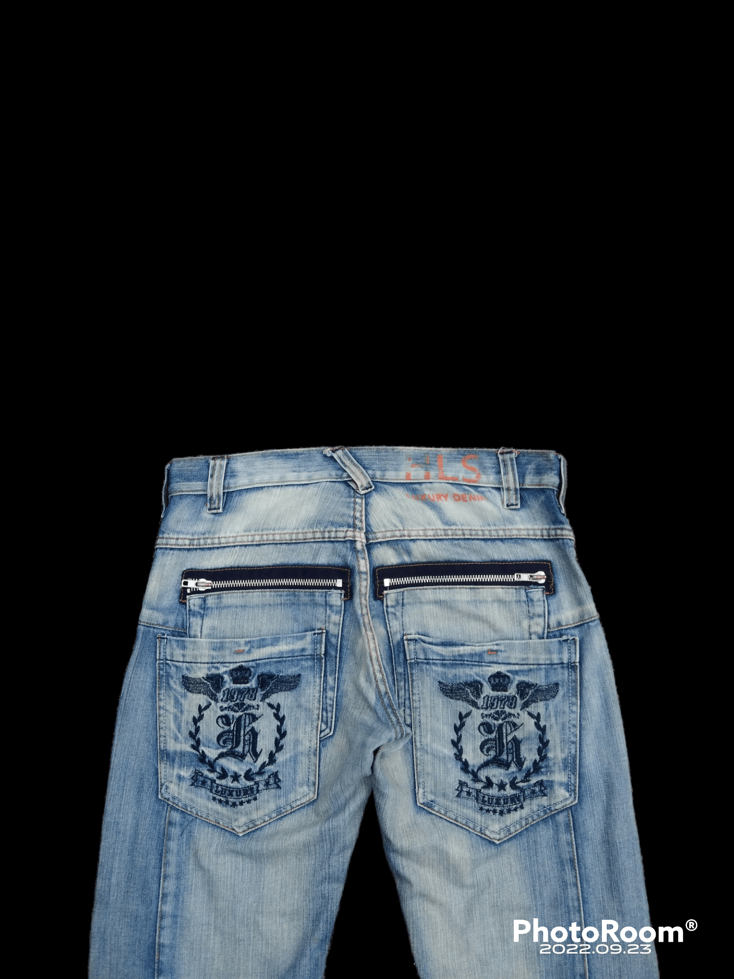 Japanese Brand SICK🔥RECONSTRUCTED BUSHPANTS HLS LAXURY DENIM PANTS Size US 32 / EU 48 - 5 Thumbnail