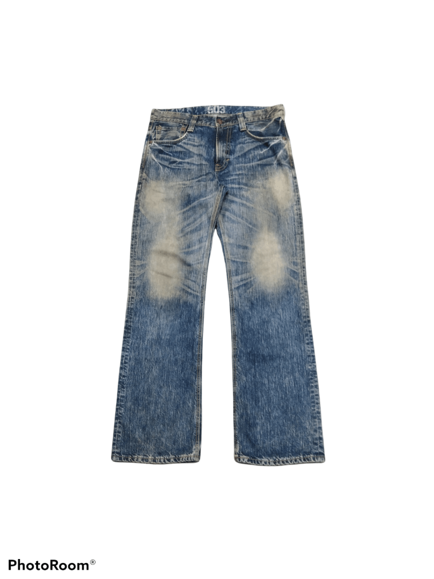Other THRASHED EDWIN BLUE TRIP 503 MADE IN JAPAN Size US 34 / EU 50 - 1 Thumbnail