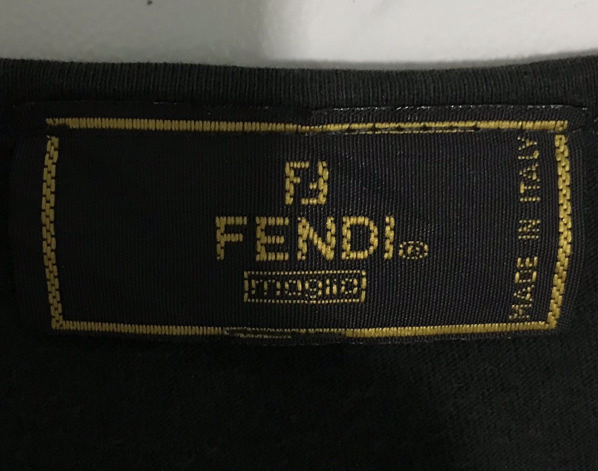 Fendi FENDI MASIIA MADE IN ITALY LONG SHORT SLEEVE SHIRT Size US S / EU 44-46 / 1 - 7 Thumbnail