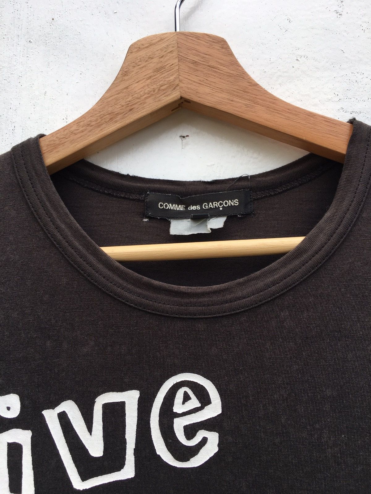 Comme des Garcons Rare Comme des garcons Words Printed Tshirt Size US S / EU 44-46 / 1 - 5 Thumbnail