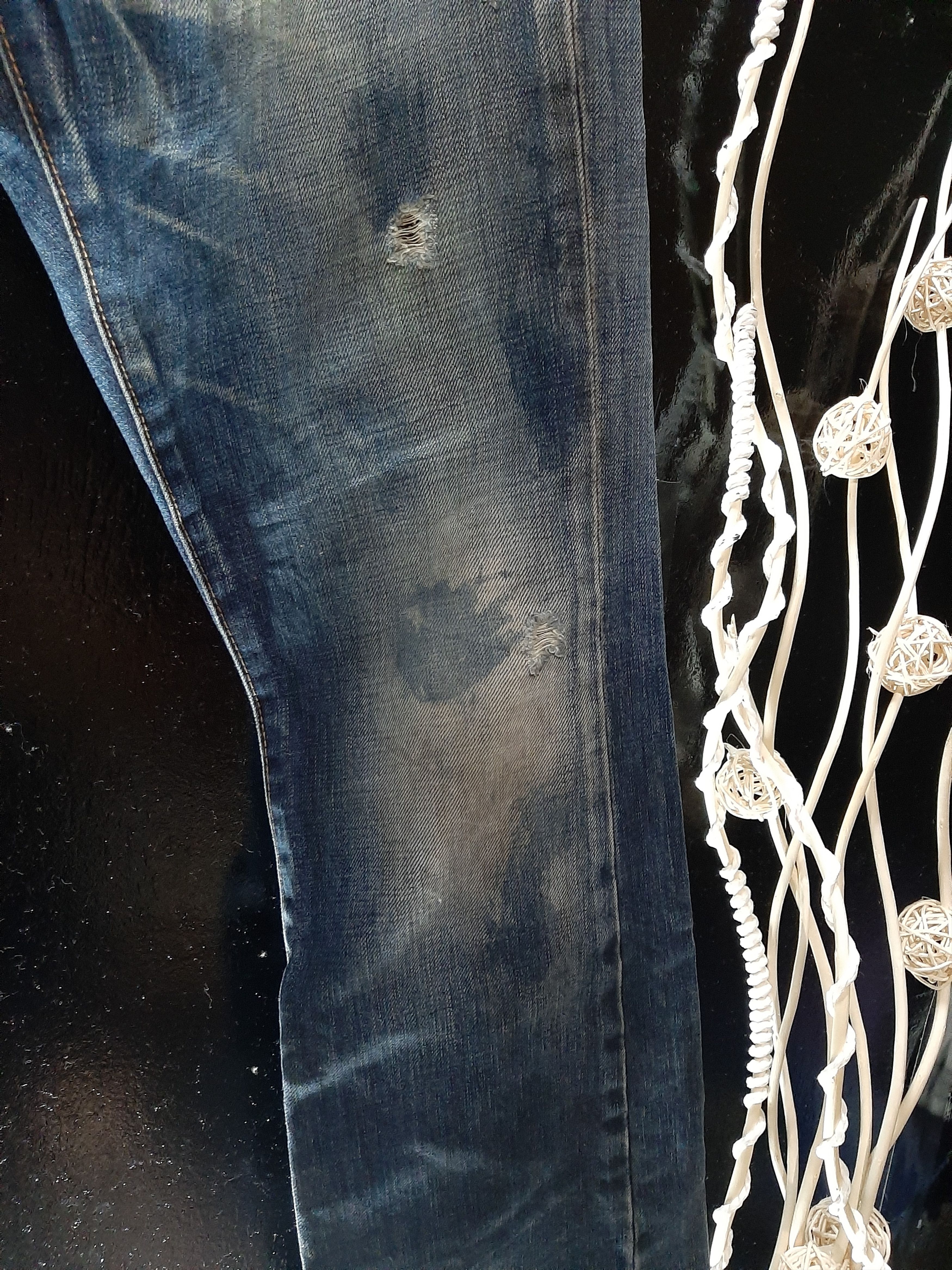 Japanese Brand × Vintage VINTAGE RIVET & BLUE JAPANESE DISTRESSED DENIM.. Size US 29 - 3 Thumbnail