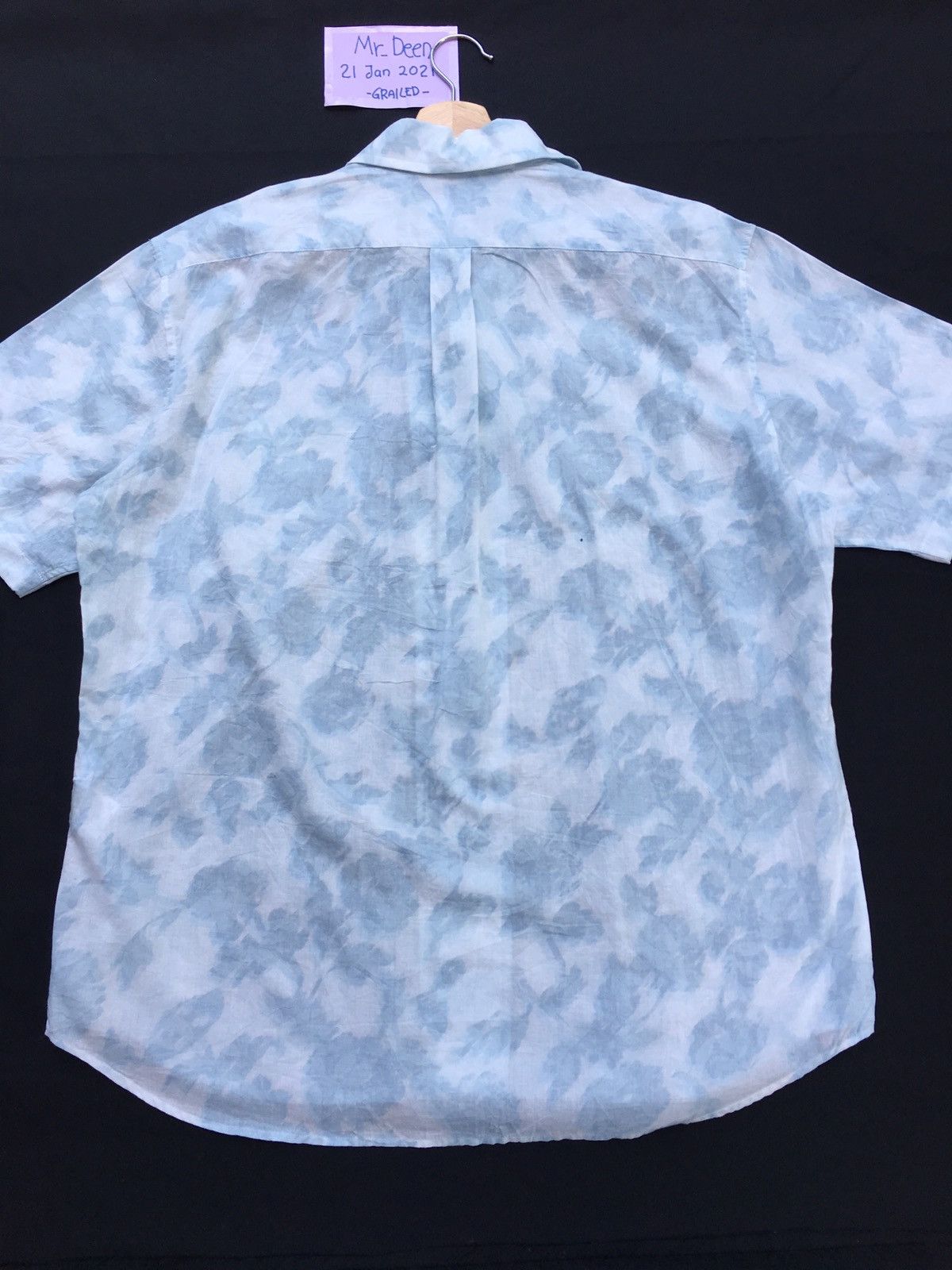 Lanvin Vintage Lanvin Florals Dye Buttons Up Shirt Size US L / EU 52-54 / 3 - 9 Thumbnail