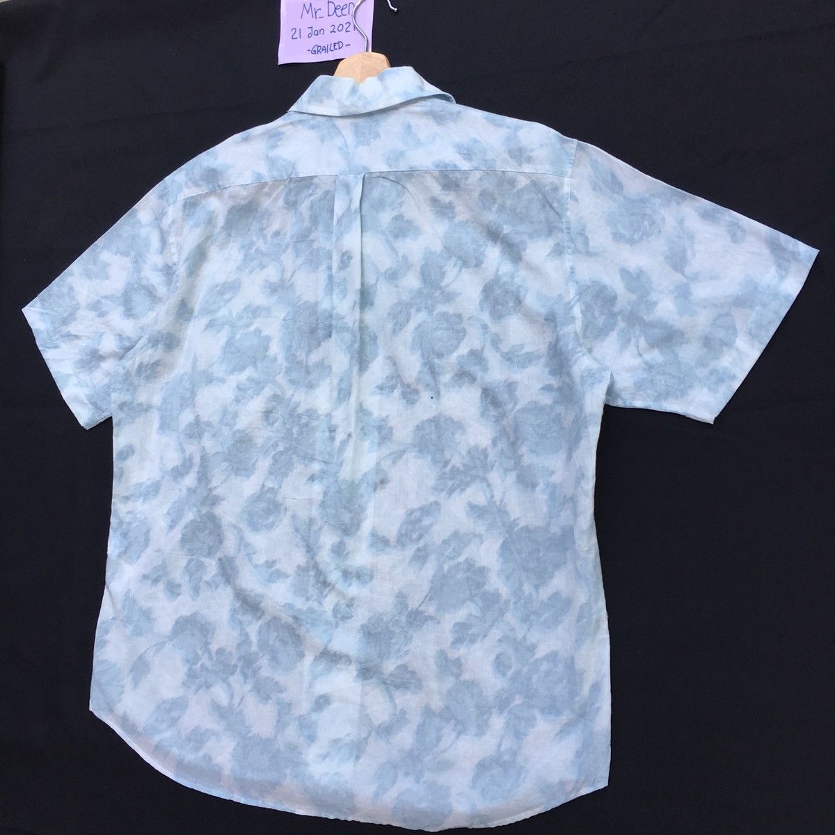 Lanvin Vintage Lanvin Florals Dye Buttons Up Shirt Size US L / EU 52-54 / 3 - 8 Thumbnail
