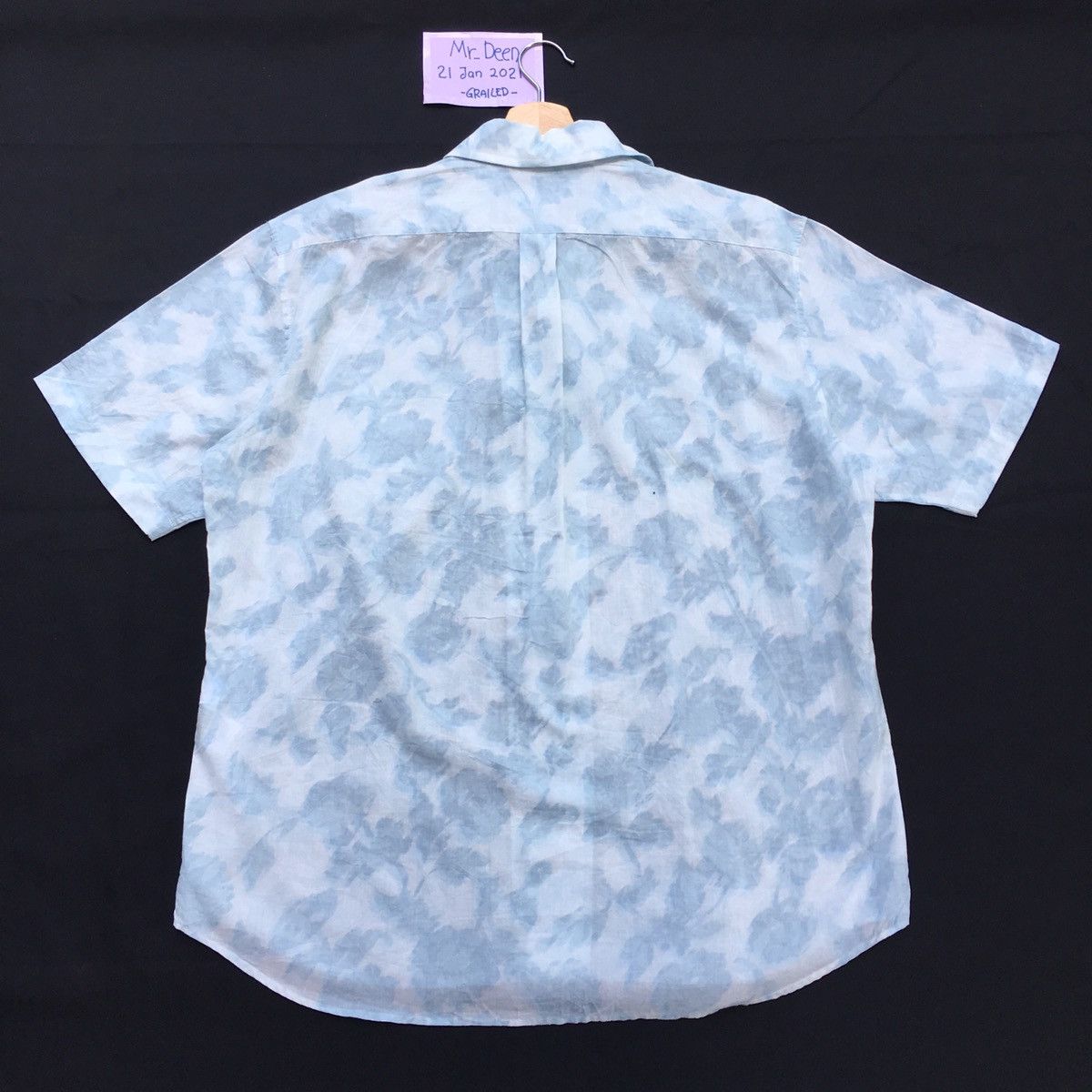 Lanvin Vintage Lanvin Florals Dye Buttons Up Shirt Size US L / EU 52-54 / 3 - 6 Thumbnail