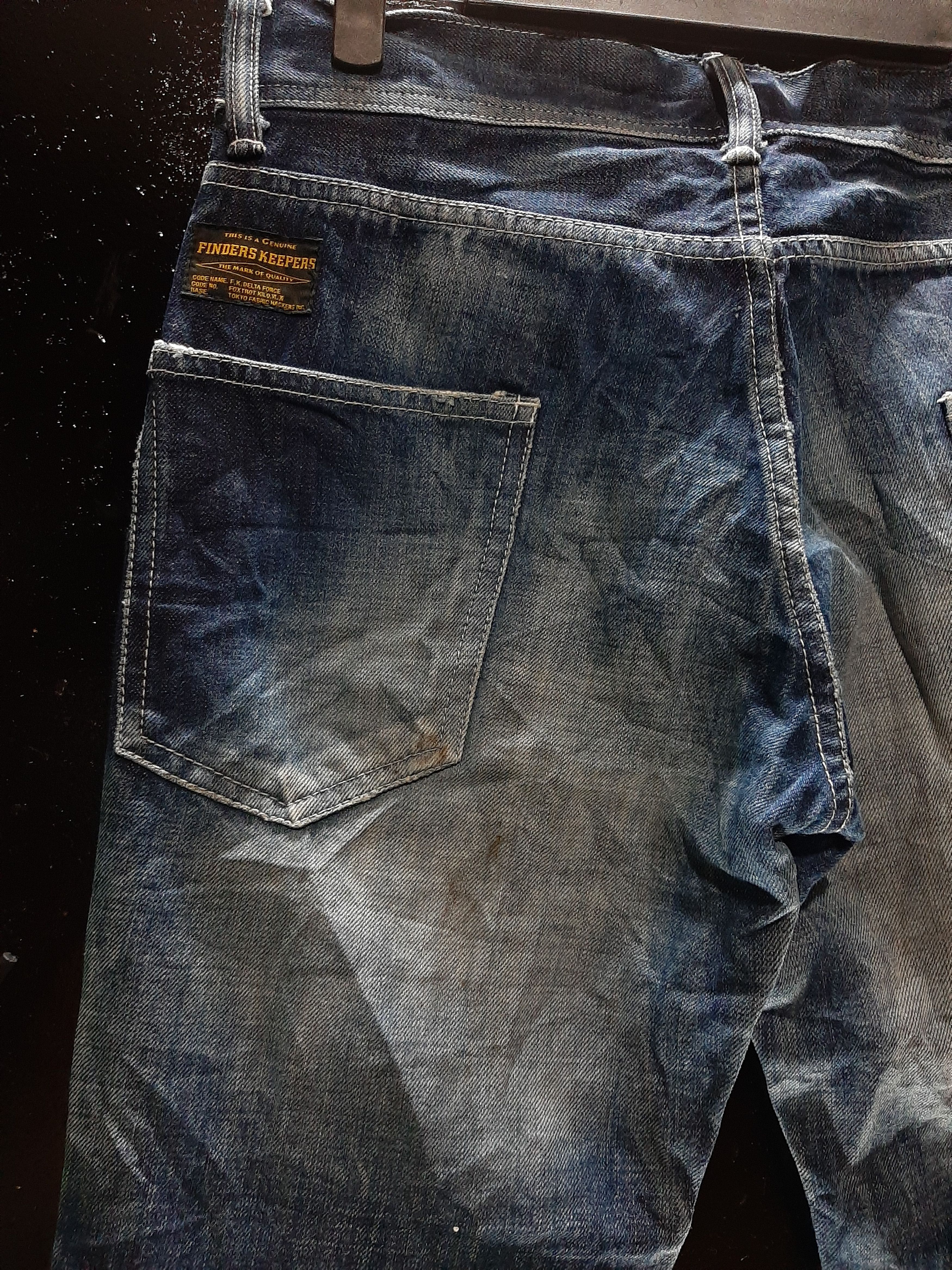 Japanese Brand × Vintage VINTAGE RUSTY FINDEER KEPERS DELTA FORCE TOKYO🇯🇵 DISTRESED Size US 32 / EU 48 - 4 Thumbnail