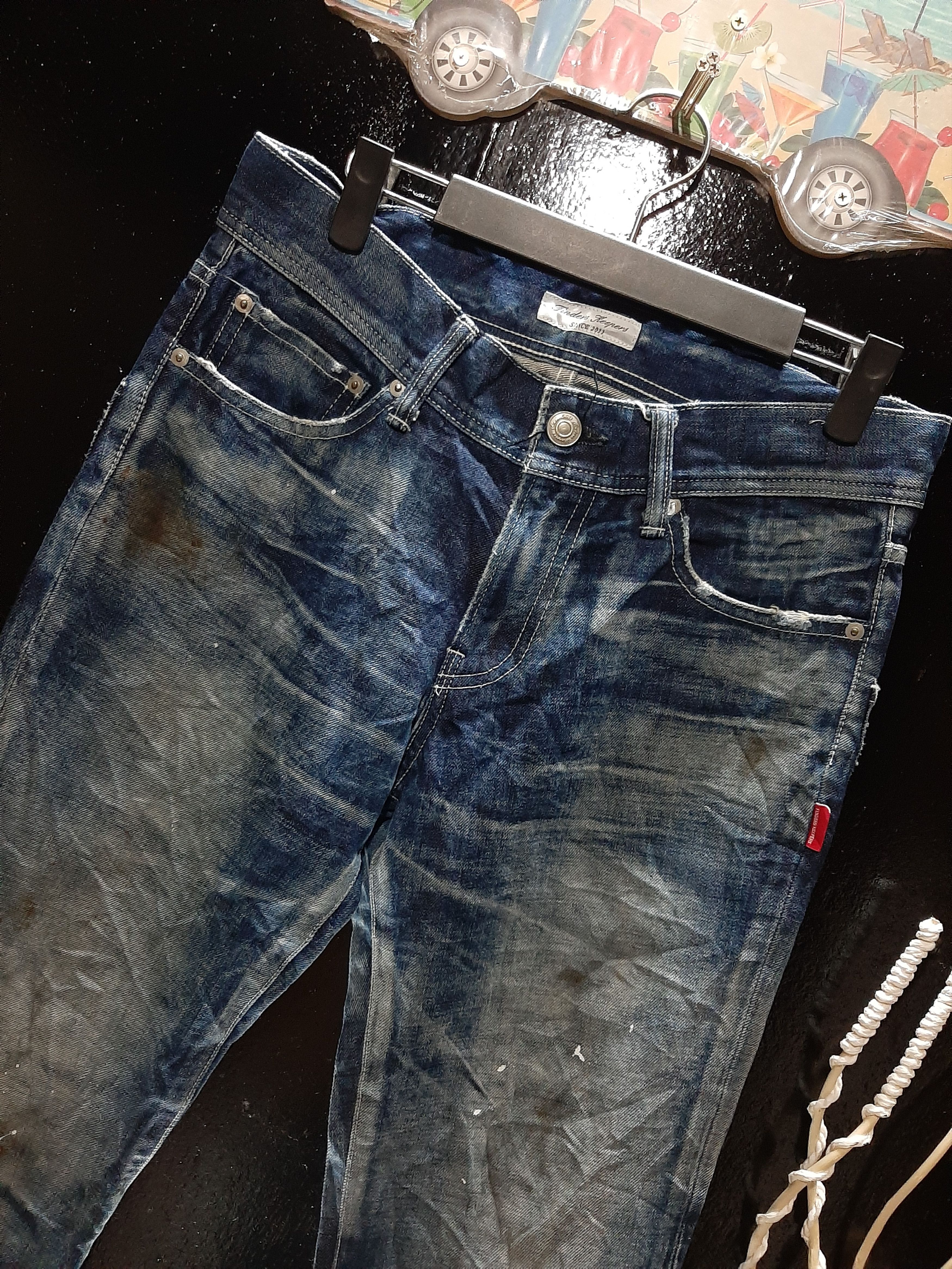Japanese Brand × Vintage VINTAGE RUSTY FINDEER KEPERS DELTA FORCE TOKYO🇯🇵 DISTRESED Size US 32 / EU 48 - 7 Thumbnail