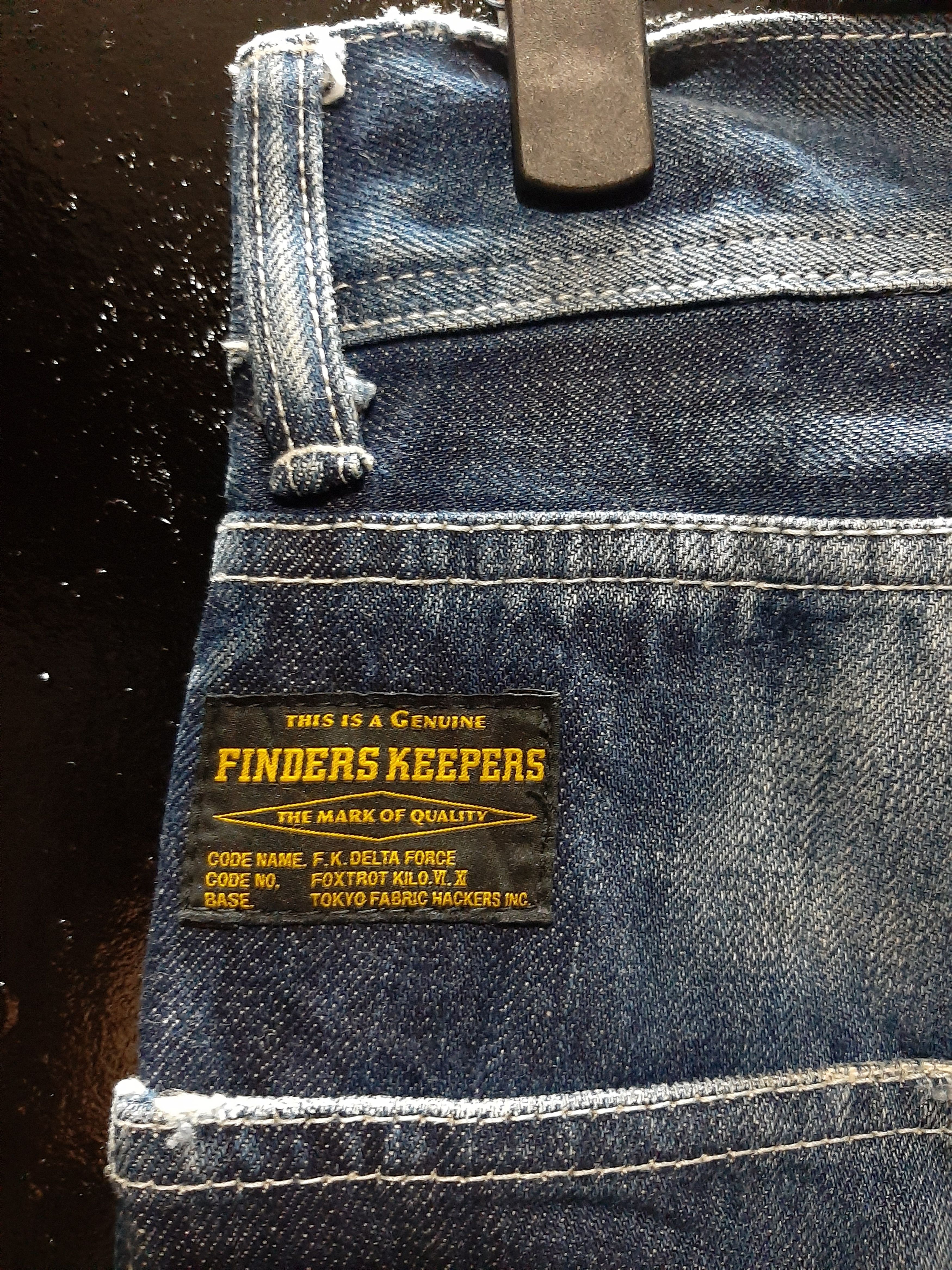 Japanese Brand × Vintage VINTAGE RUSTY FINDEER KEPERS DELTA FORCE TOKYO🇯🇵 DISTRESED Size US 32 / EU 48 - 3 Thumbnail