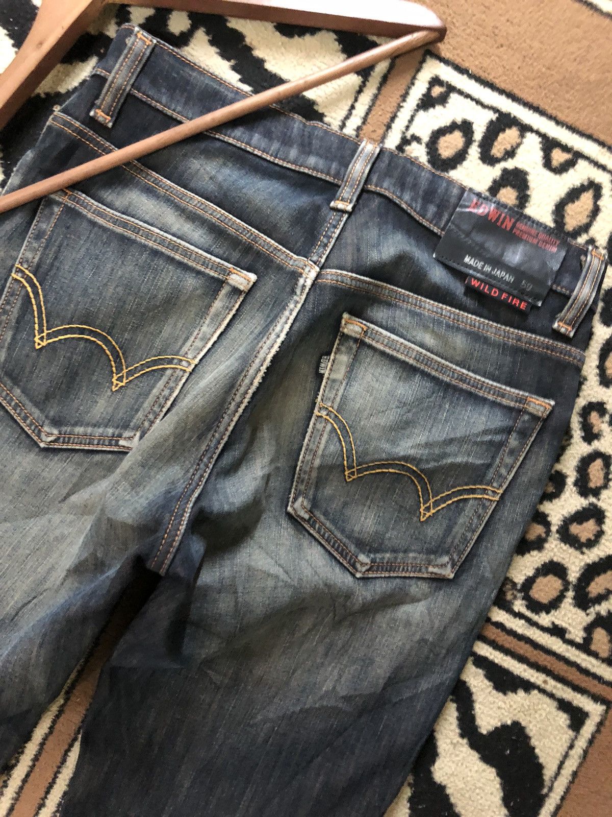 Edwin × Vintage VINTAGE EDWIN WILD FIRE MADE IN JAPAN 🇯🇵 Size US 30 / EU 46 - 9 Thumbnail