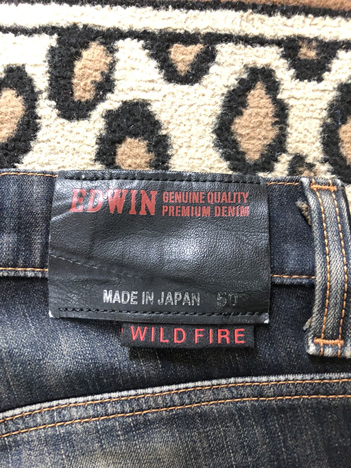Edwin × Vintage VINTAGE EDWIN WILD FIRE MADE IN JAPAN 🇯🇵 Size US 30 / EU 46 - 10 Thumbnail