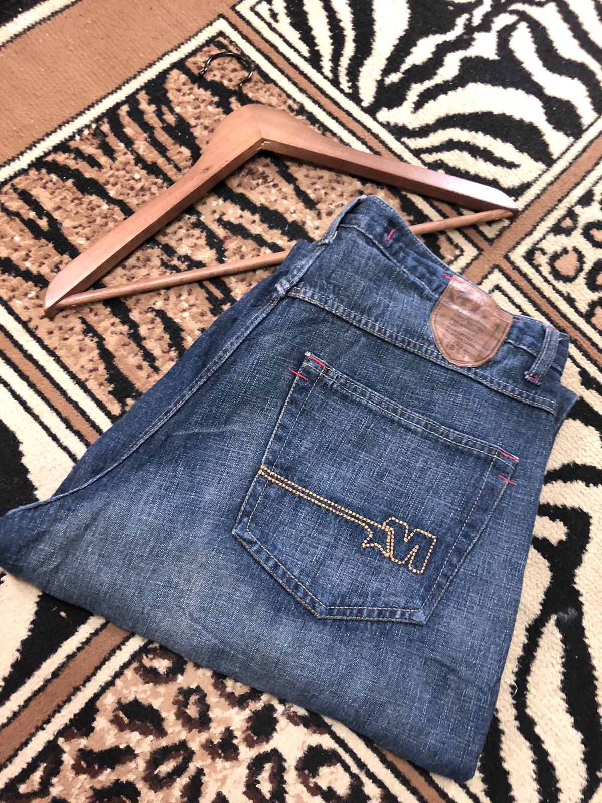 Mecca × Vintage VINTAGE MECCA BLUE DENIM Size US 34 / EU 50 - 1 Thumbnail