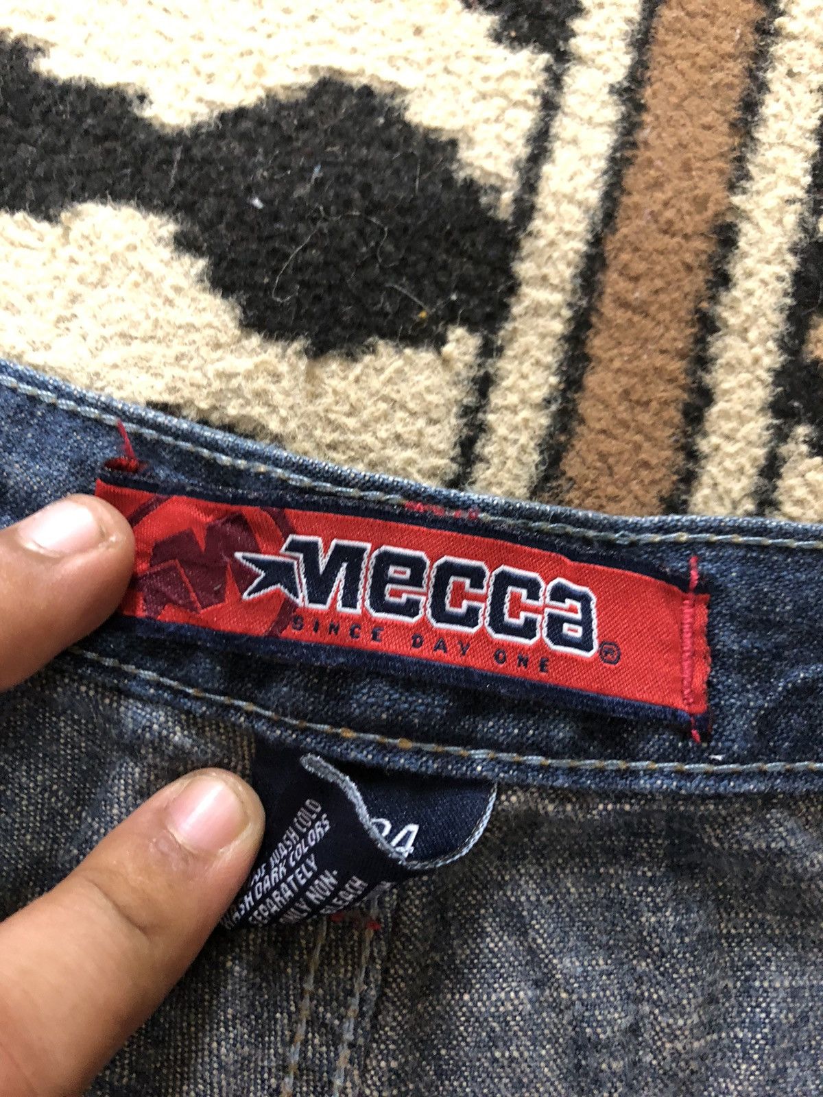 Mecca × Vintage VINTAGE MECCA BLUE DENIM Size US 34 / EU 50 - 12 Thumbnail