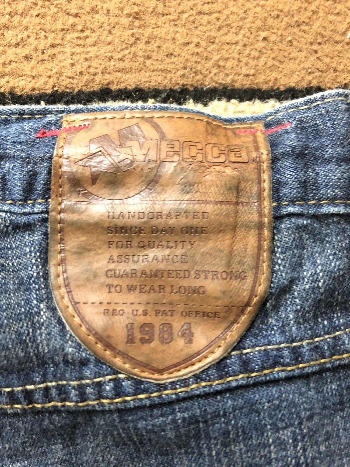 Mecca × Vintage VINTAGE MECCA BLUE DENIM Size US 34 / EU 50 - 4 Thumbnail