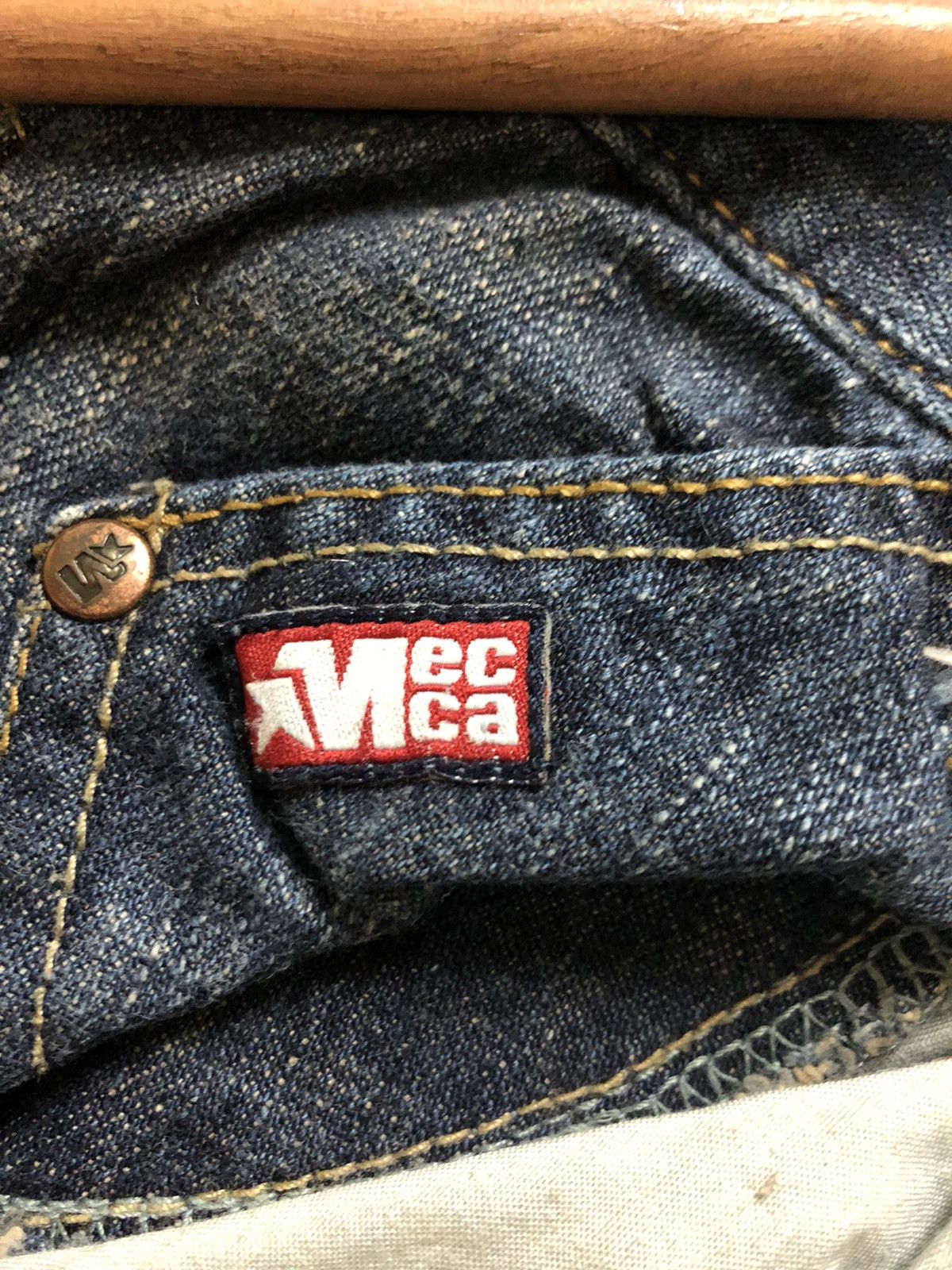 Mecca × Vintage VINTAGE MECCA BLUE DENIM Size US 34 / EU 50 - 8 Thumbnail
