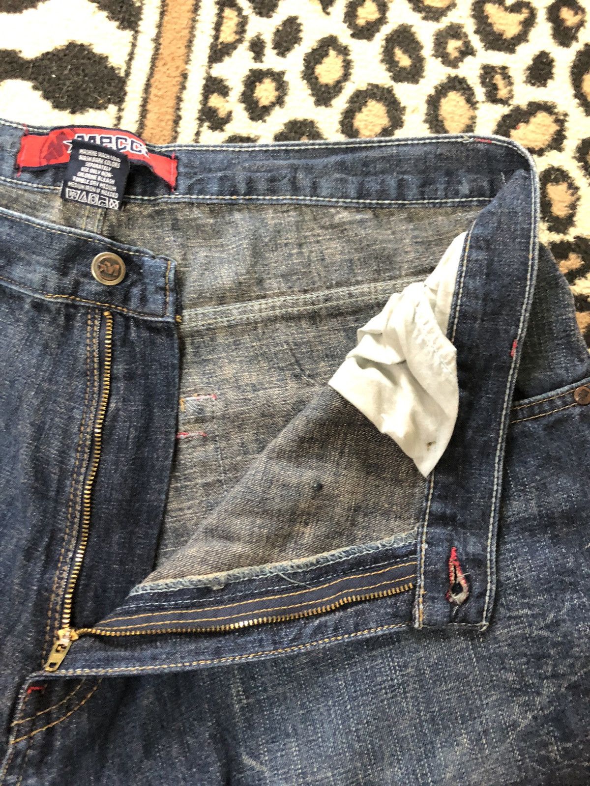 Mecca × Vintage VINTAGE MECCA BLUE DENIM Size US 34 / EU 50 - 10 Thumbnail