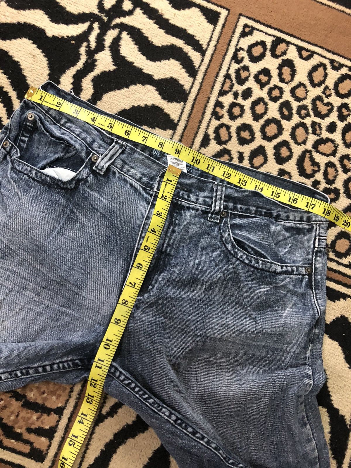 Route 66 × Vintage VINTAGE ROUTE 66 BLUE WASH DENIM Size US 36 / EU 52 - 13 Thumbnail
