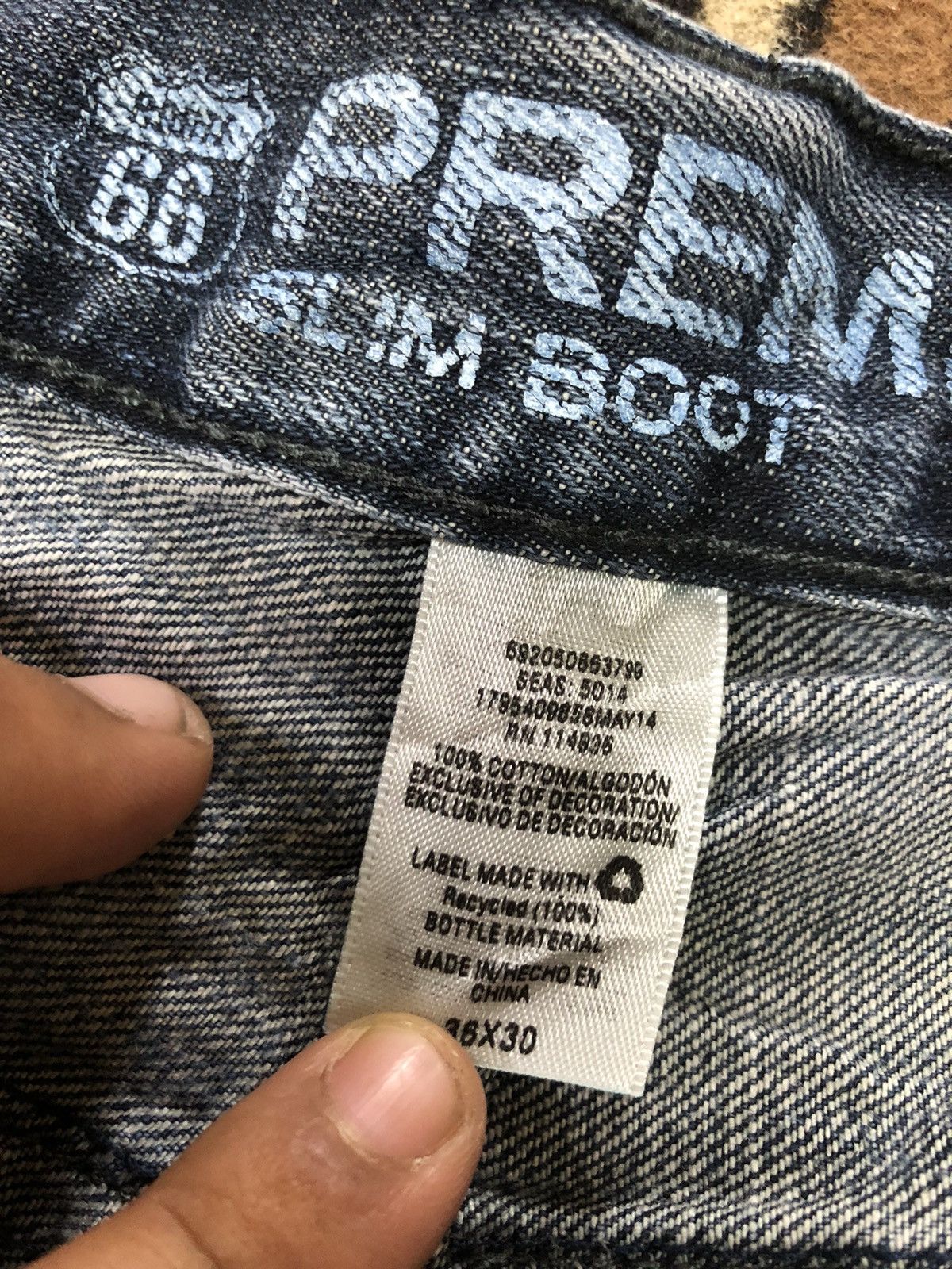 Route 66 × Vintage VINTAGE ROUTE 66 BLUE WASH DENIM Size US 36 / EU 52 - 10 Thumbnail