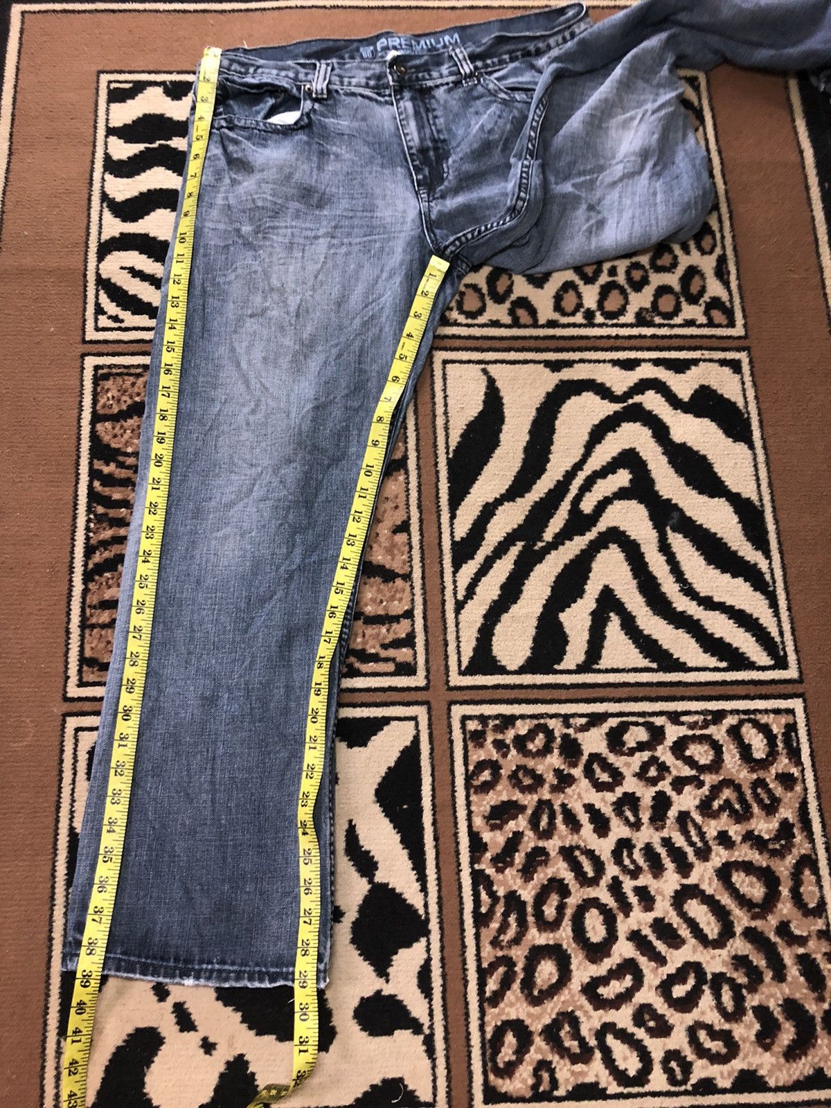 Route 66 × Vintage VINTAGE ROUTE 66 BLUE WASH DENIM Size US 36 / EU 52 - 14 Thumbnail