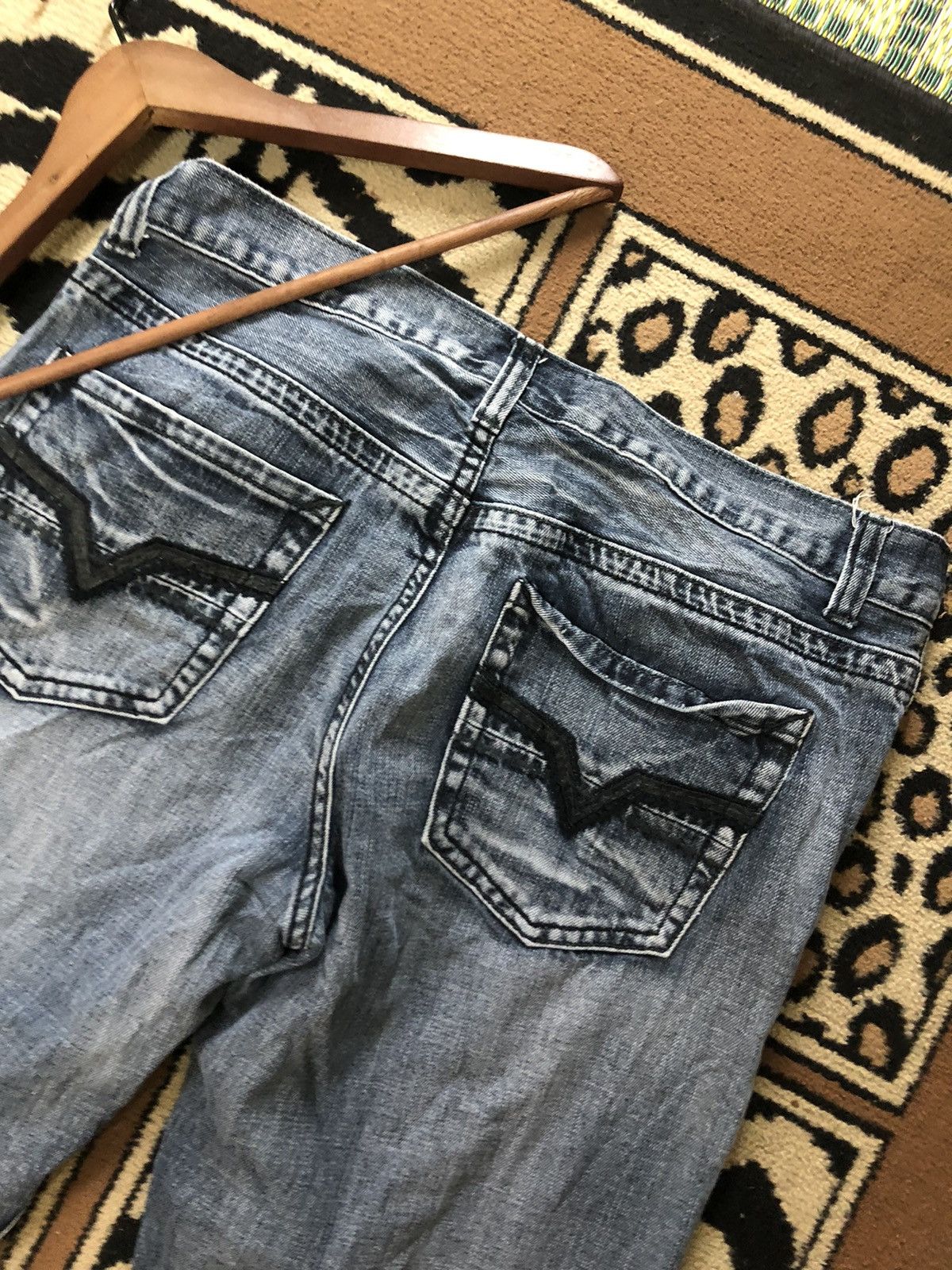 Route 66 × Vintage VINTAGE ROUTE 66 BLUE WASH DENIM Size US 36 / EU 52 - 3 Thumbnail