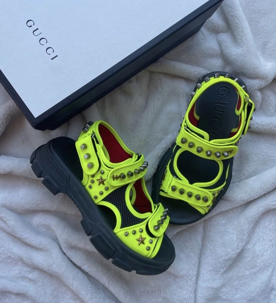 Gucci aguru fashion sandals