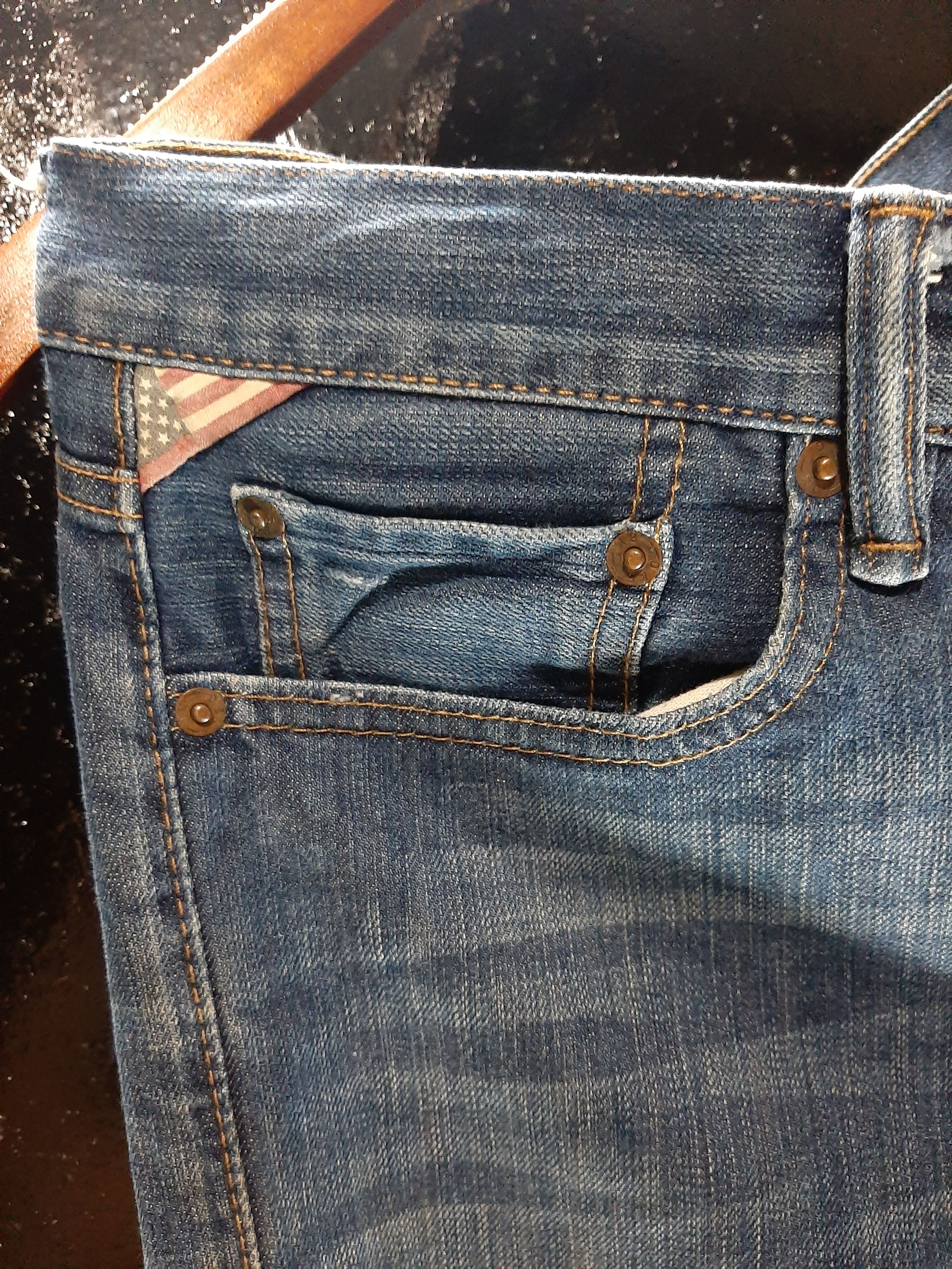 Ralph Lauren × Vintage VINTAGE RALPH LAURENT DISTRESSED LOW SKINNY DENIM Size US 30 / EU 46 - 8 Thumbnail