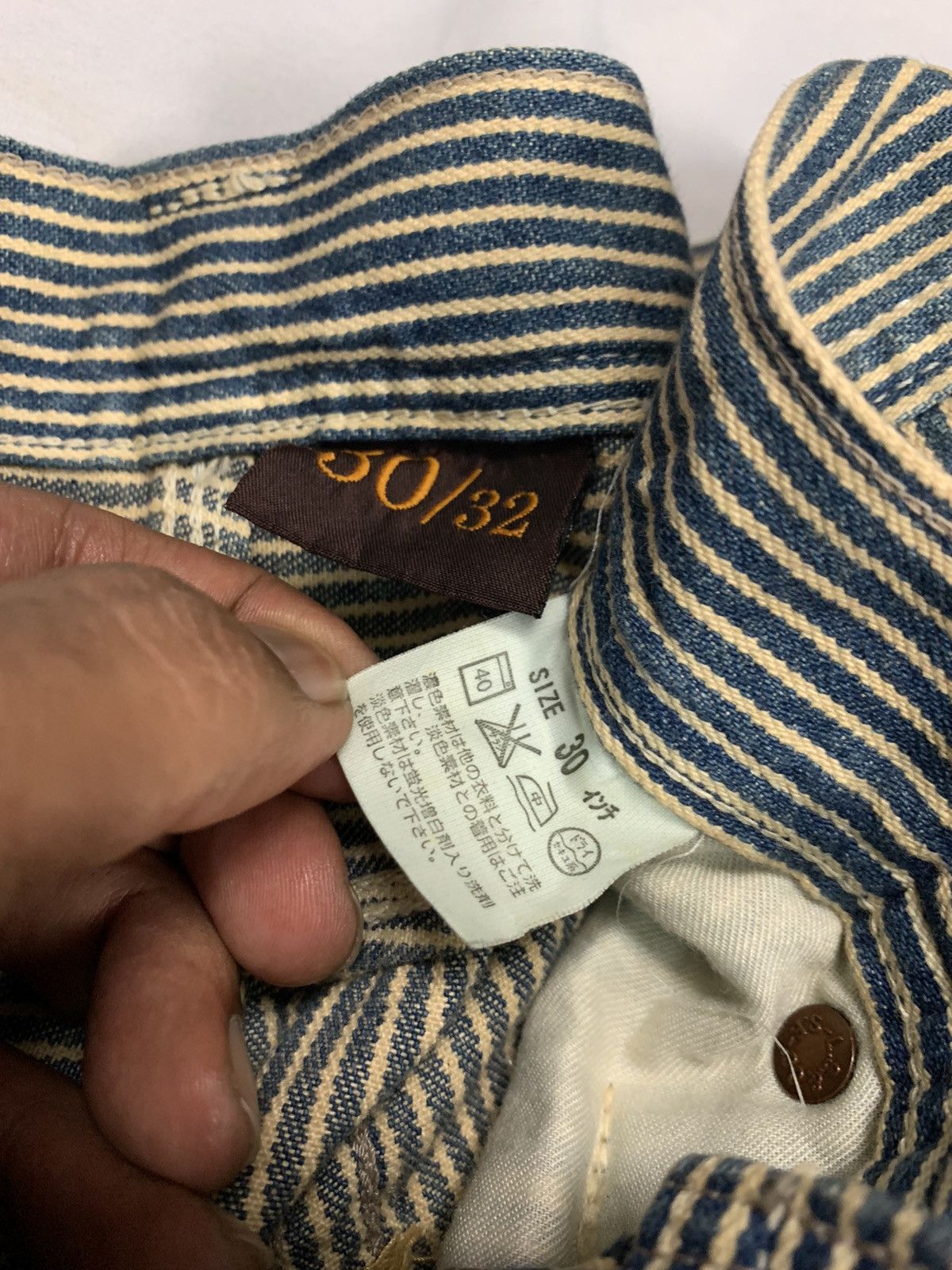 Levi's Levis stripe seagull cotton pants Size US 32 / EU 48 - 6 Thumbnail