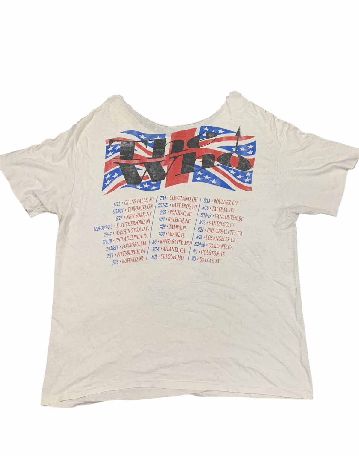 Band Tees Vintage The Who collarles the kids are alright tour Size US L / EU 52-54 / 3 - 2 Thumbnail