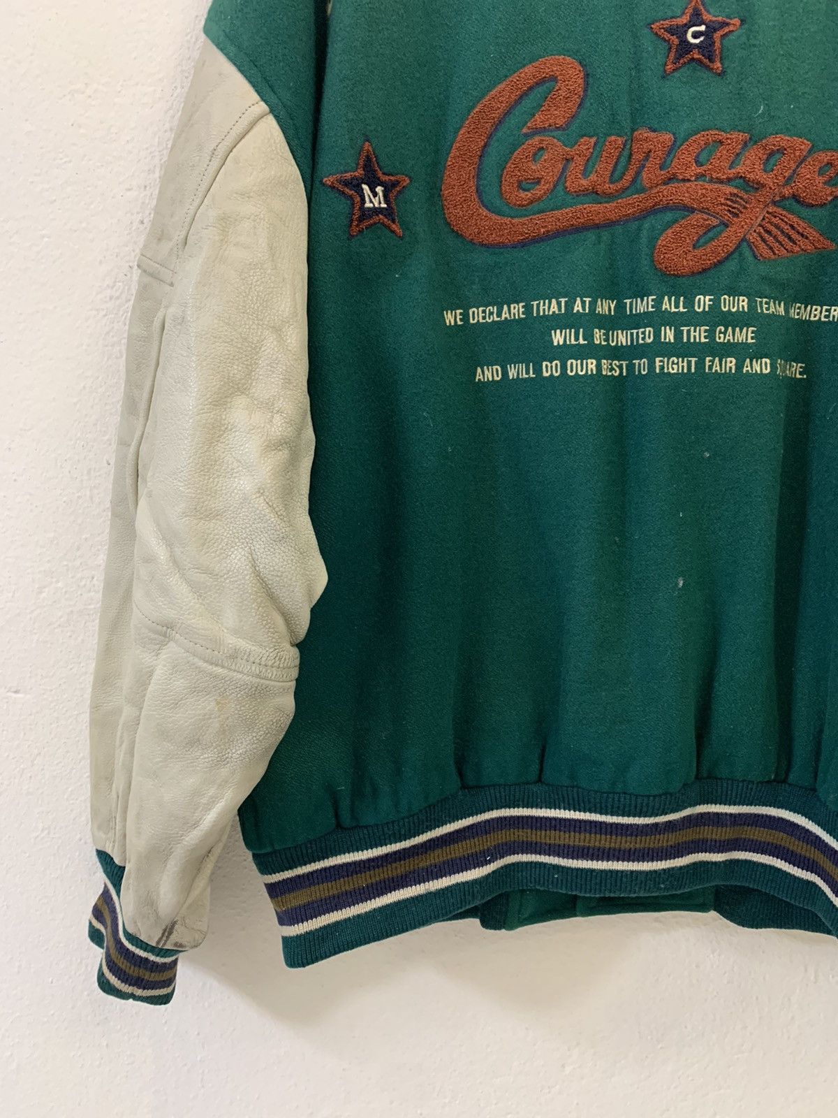 McGregor Vintage McGregor Trive For The Best Varsity Jacket Size US XL / EU 56 / 4 - 3 Thumbnail