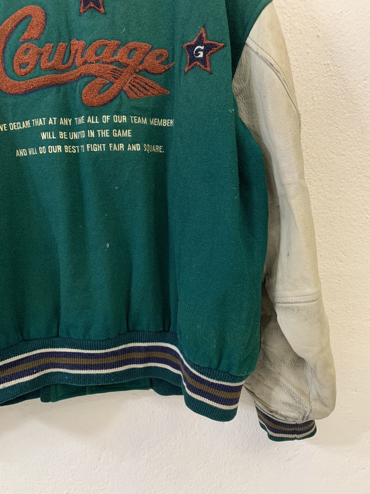 McGregor Vintage McGregor Trive For The Best Varsity Jacket Size US XL / EU 56 / 4 - 2 Thumbnail