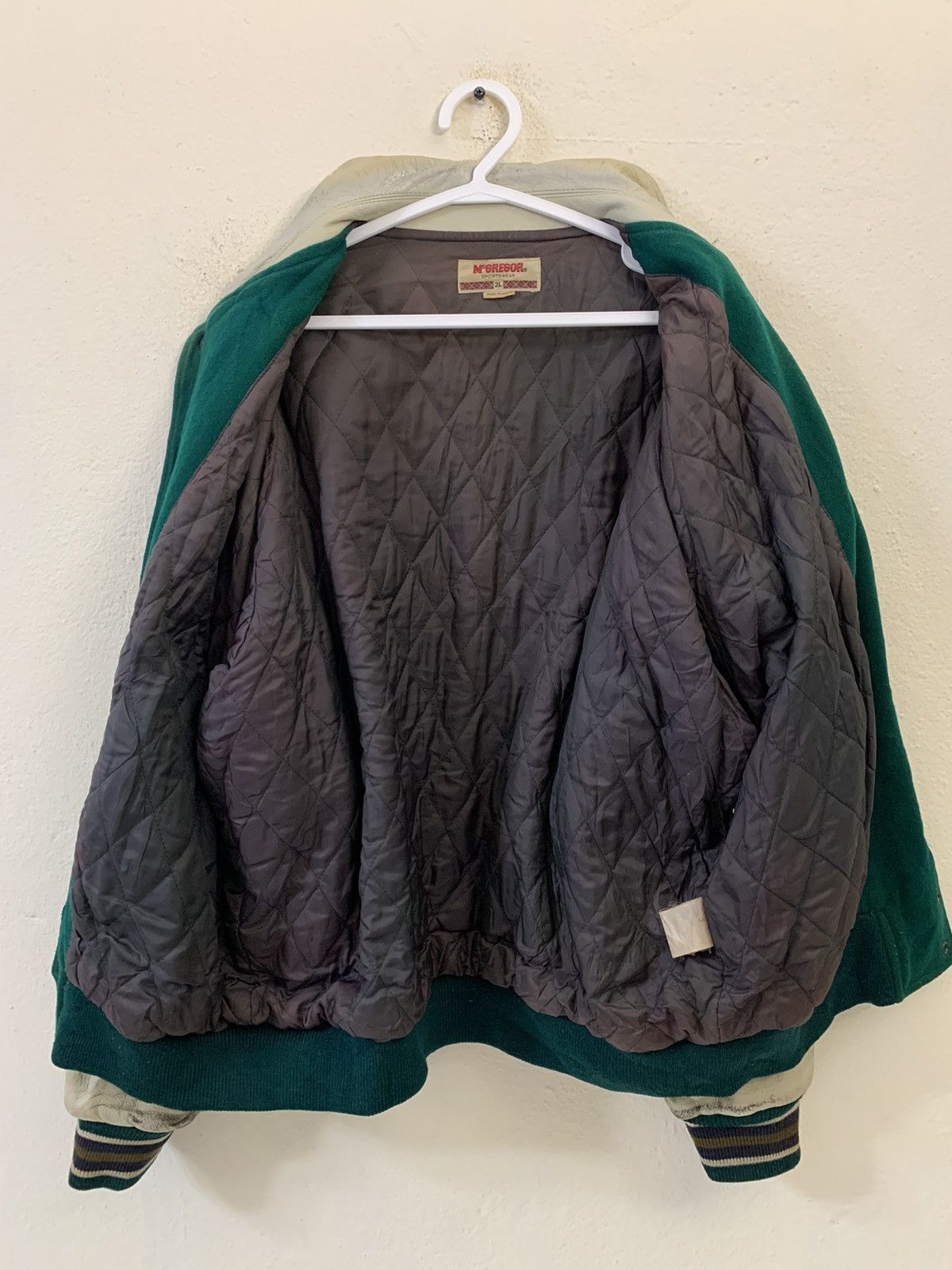 McGregor Vintage McGregor Trive For The Best Varsity Jacket Size US XL / EU 56 / 4 - 9 Thumbnail