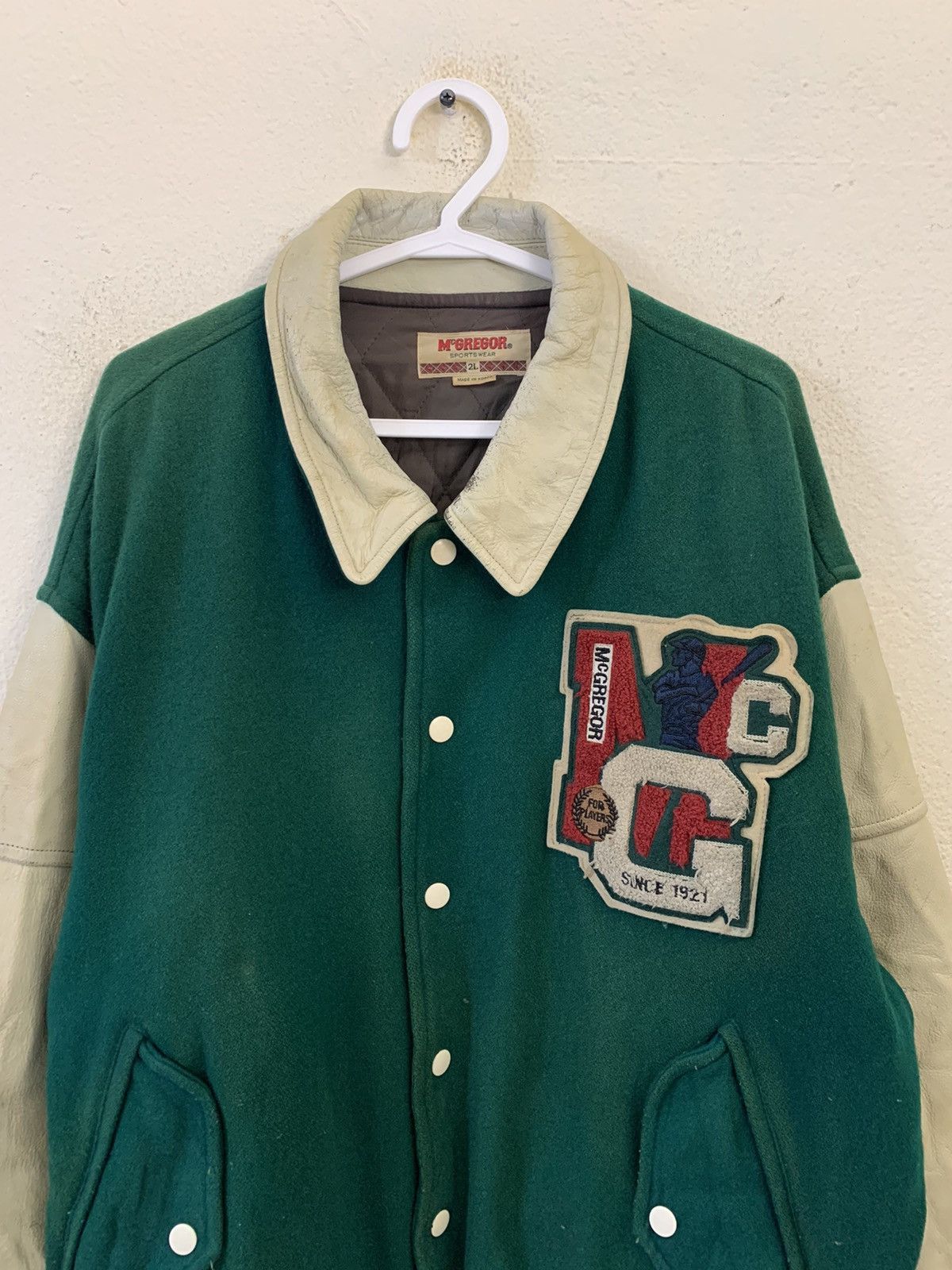 McGregor Vintage McGregor Trive For The Best Varsity Jacket Size US XL / EU 56 / 4 - 8 Thumbnail