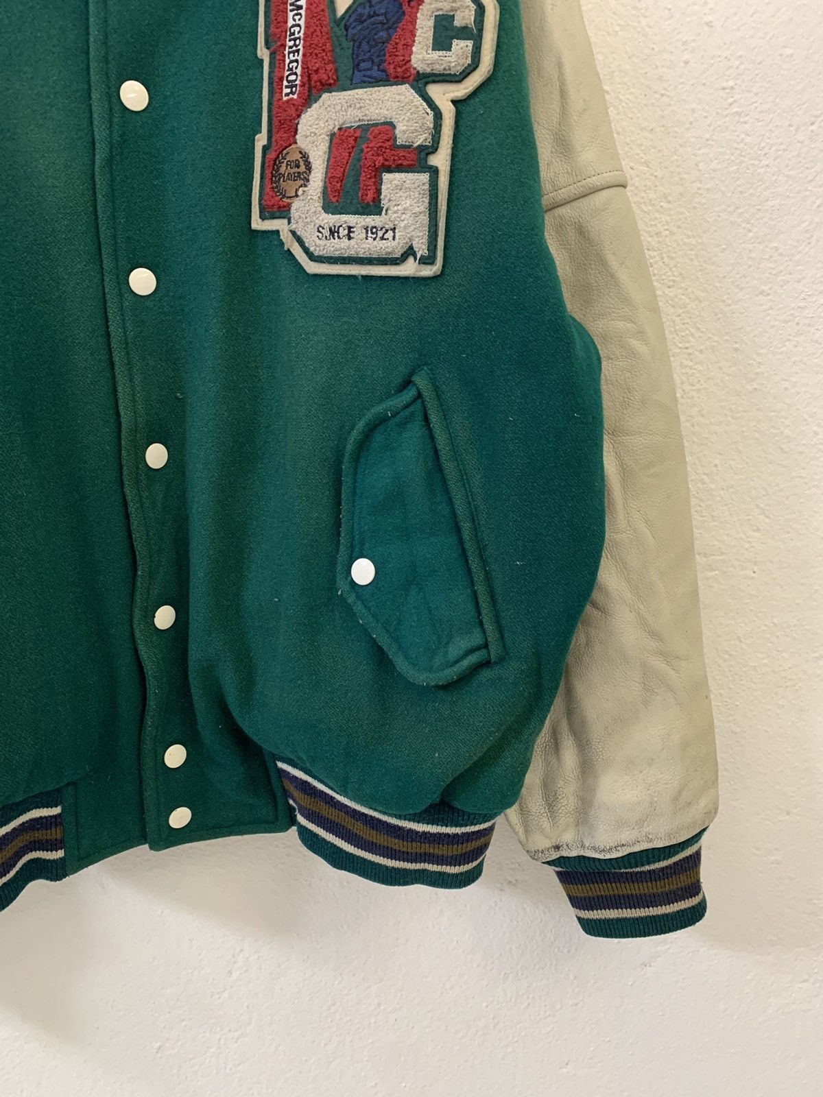 McGregor Vintage McGregor Trive For The Best Varsity Jacket Size US XL / EU 56 / 4 - 6 Thumbnail