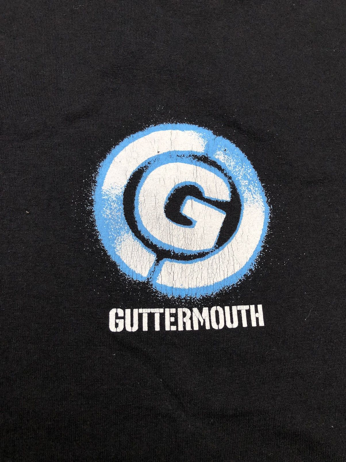 Vintage y2k Guttermouth covered with ants band tee