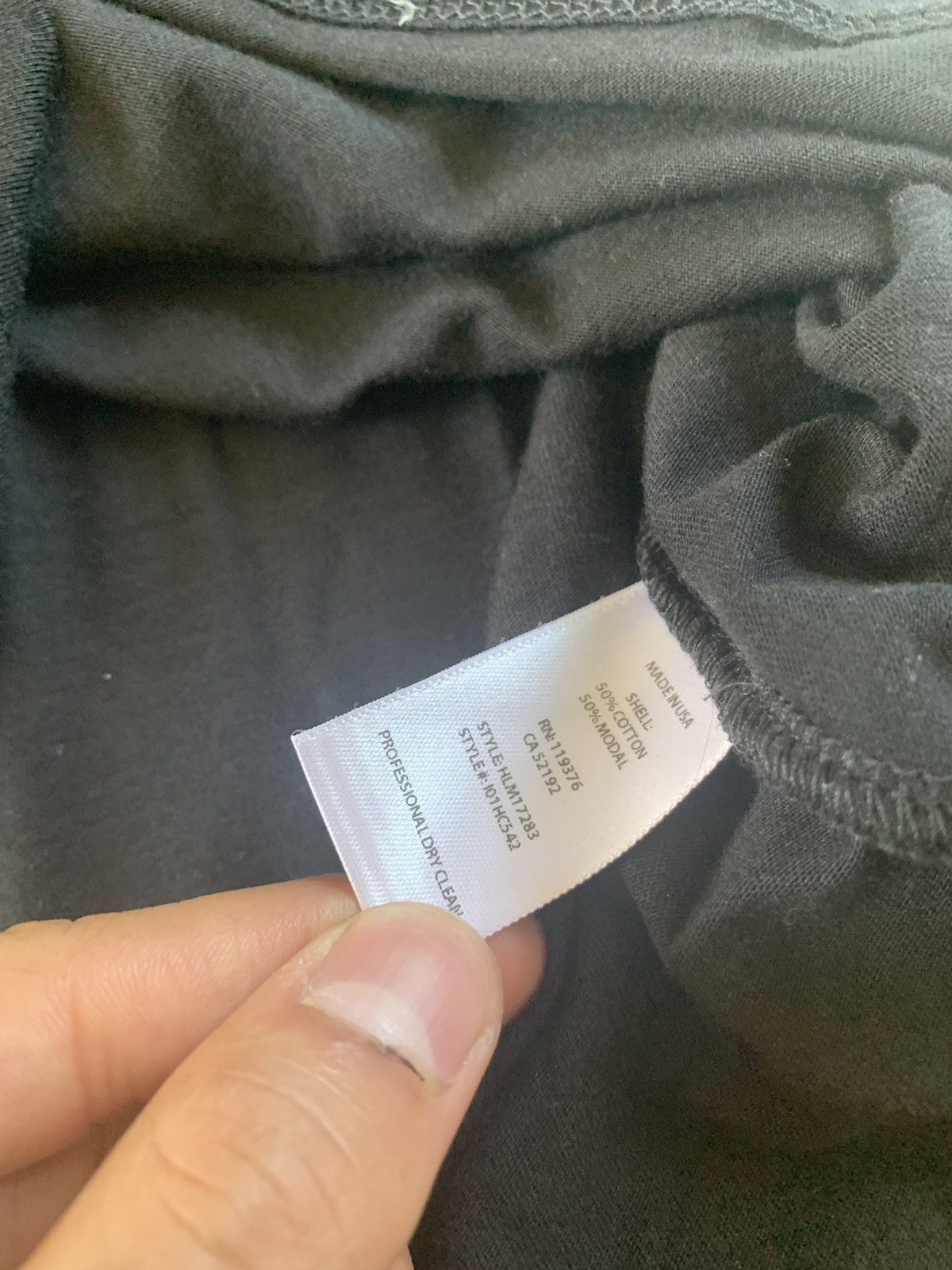 Helmut Lang Box Fit Print T Shirt in Black Size US L / EU 52-54 / 3 - 6 Thumbnail