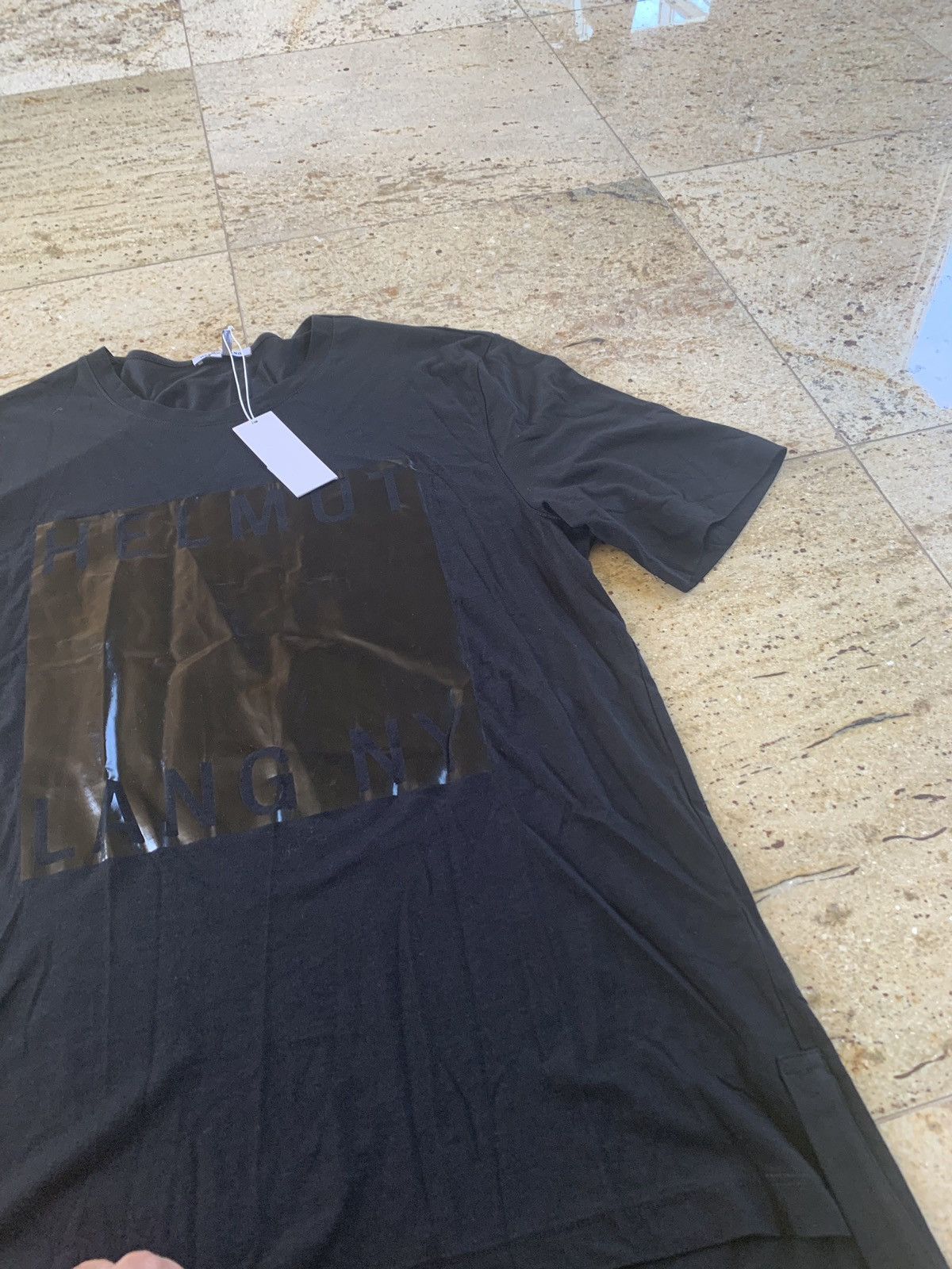 Helmut Lang Box Film Print Tee SS Size US L / EU 52-54 / 3 - 8 Thumbnail