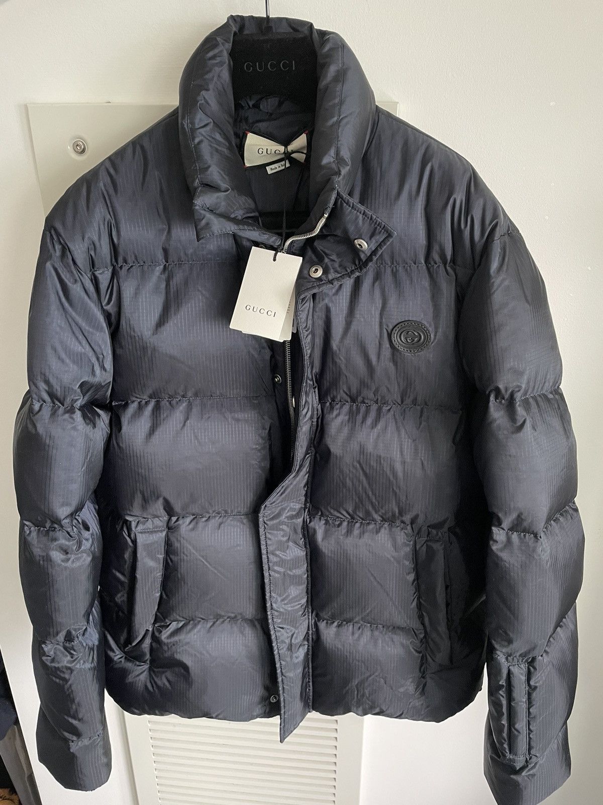Gucci Rare New Runway Gucci x Richard Hell THINK Goose Down Coat Size US L / EU 52-54 / 3 - 9 Thumbnail