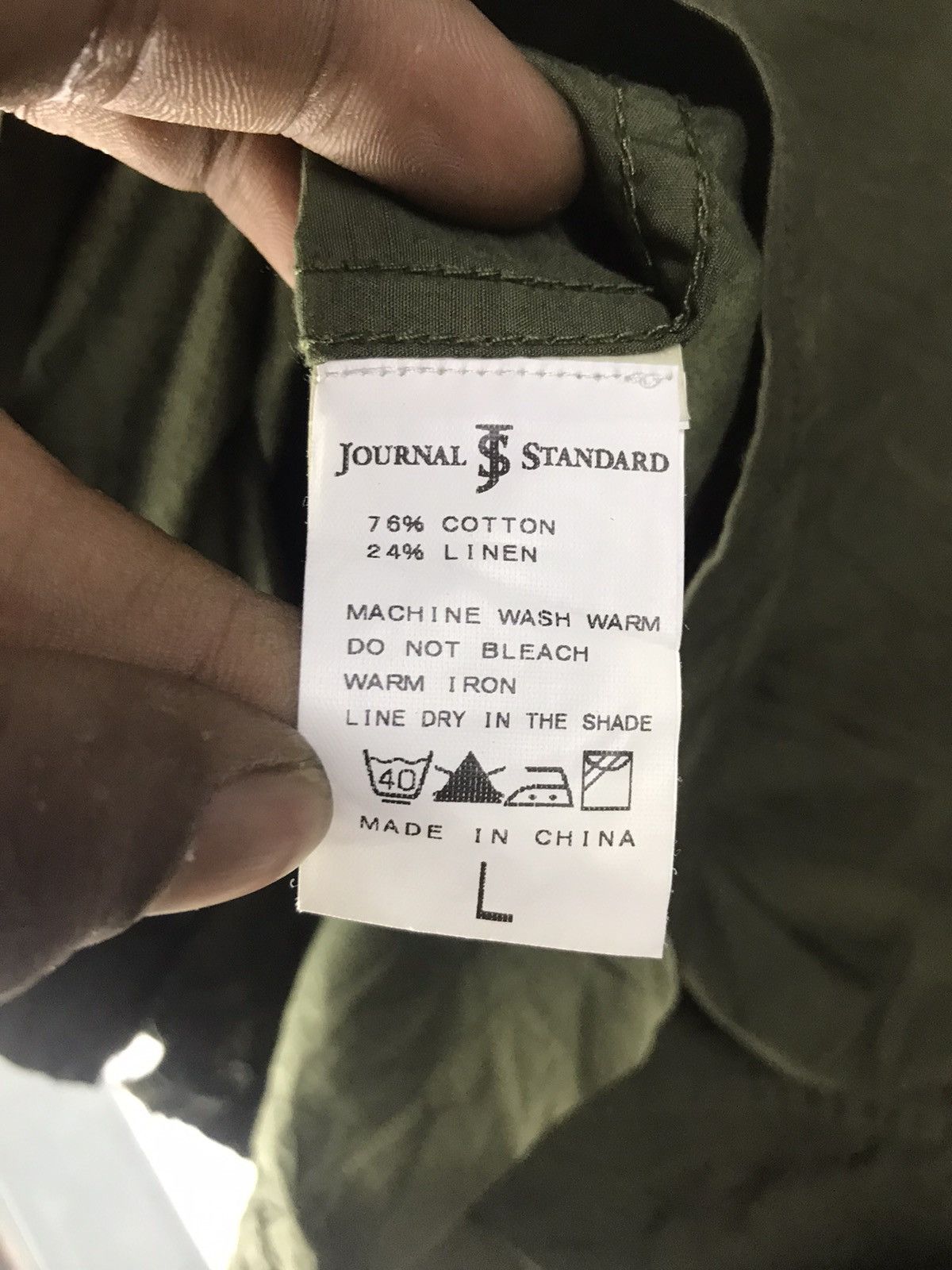 Journal Standard Journal standard windbreaker jacket with hoodie Size US L / EU 52-54 / 3 - 4 Thumbnail