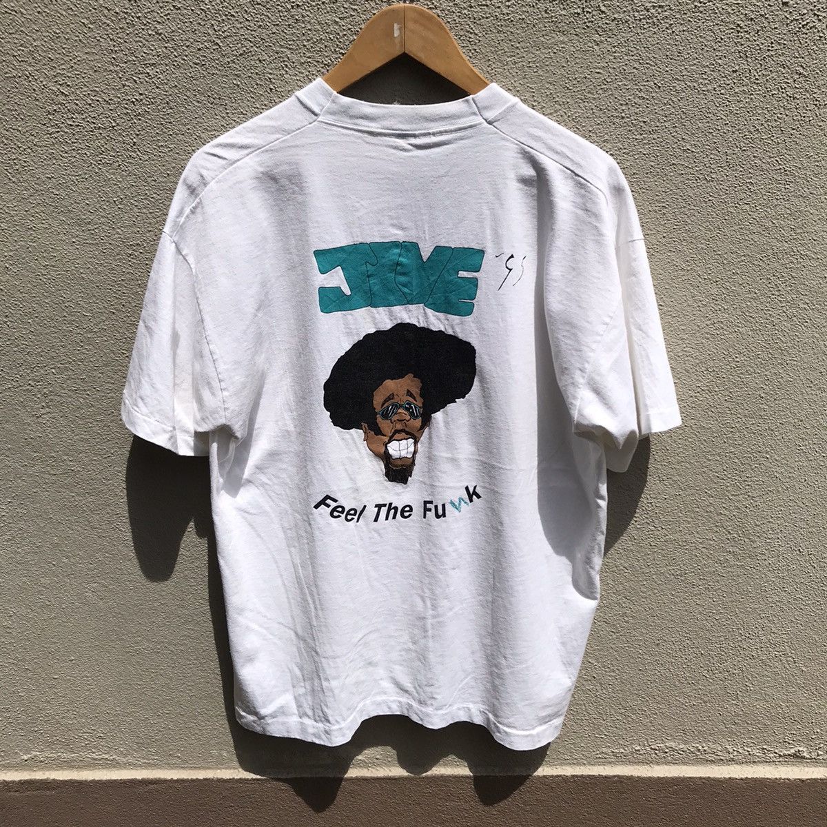Vintage Vintage 90s JIVE feel the funk tee Size US XL / EU 56 / 4 - 1 Thumbnail