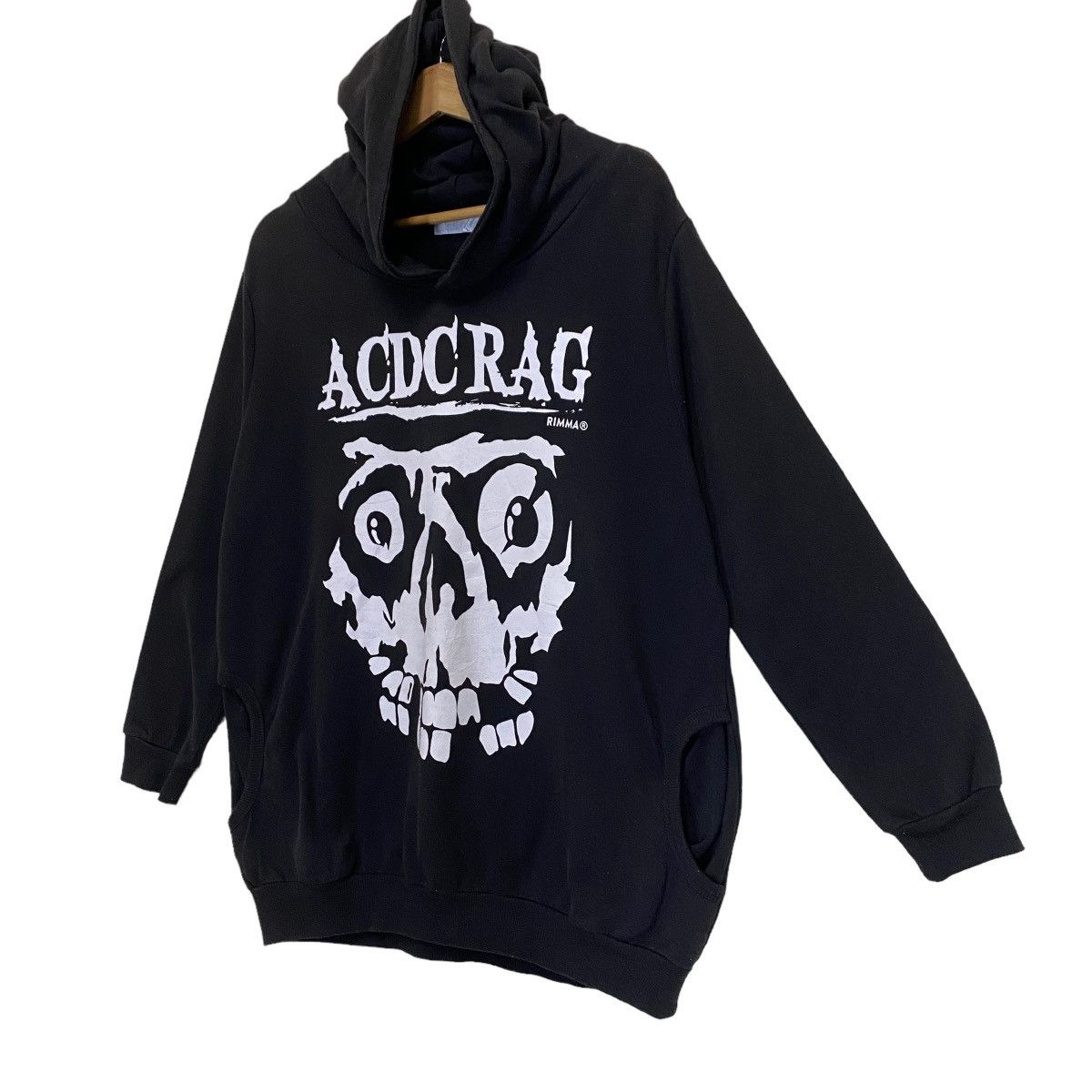 Band Tees Vintage 90s Skull Acdc Rag Rimma Pullover Hoodies Size L Size US L / EU 52-54 / 3 - 3 Thumbnail