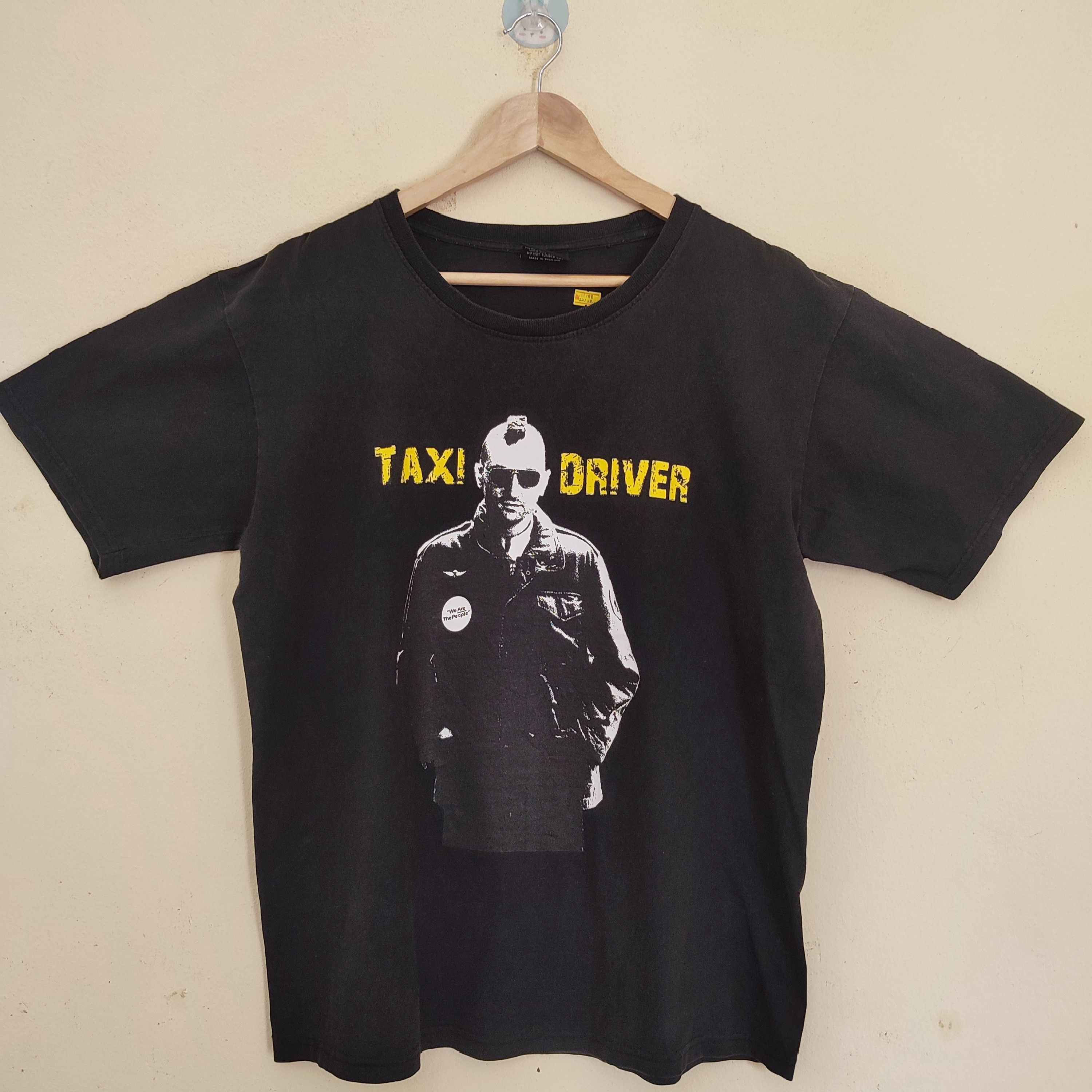 image of Taxi Driver Movie Tshirt in Black, Men's (Size Large)
