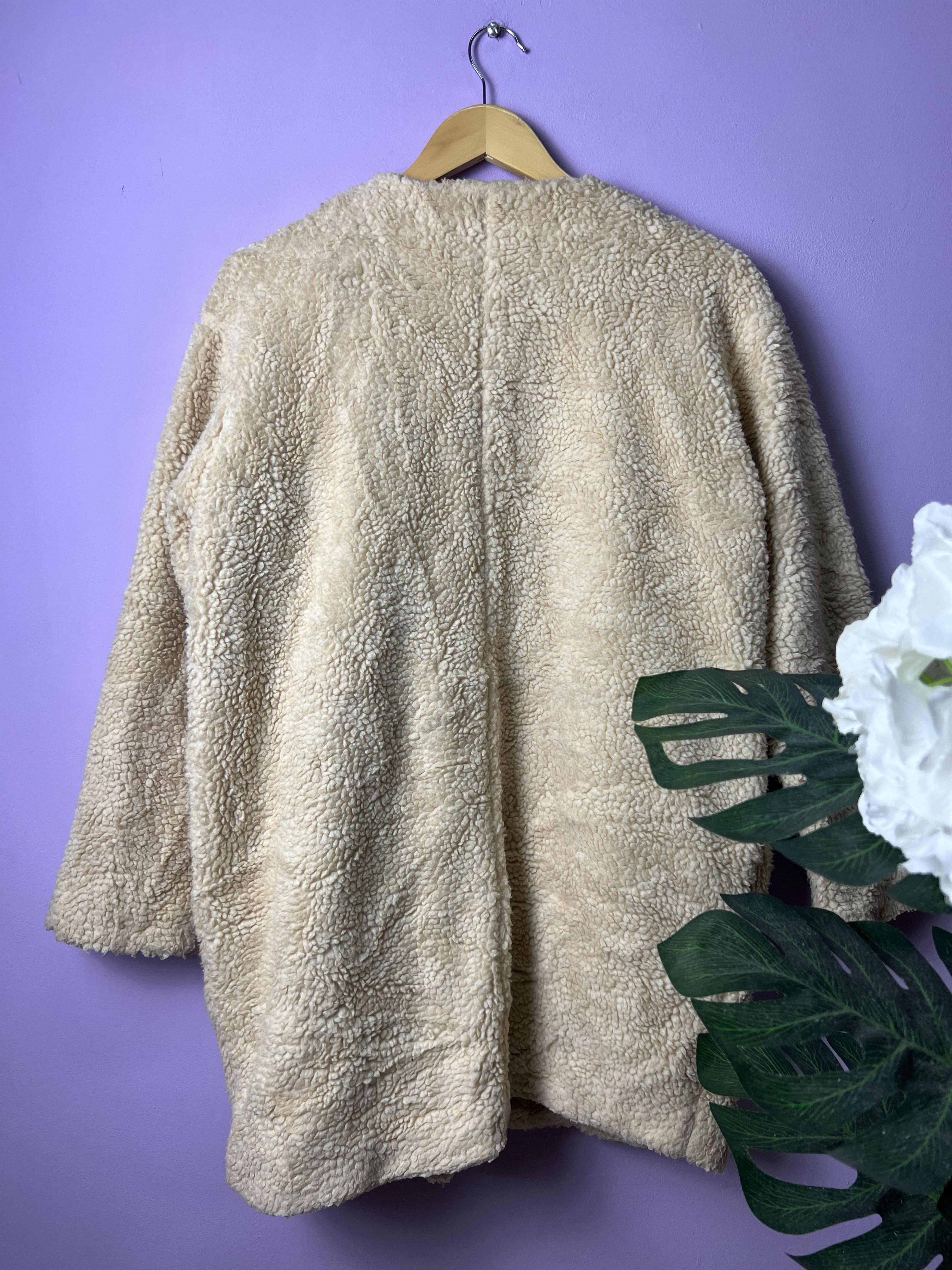 Japanese Brand 🔥Coen Enjoy Easy Chic Reconstruct Sherpa Jackets Size US M / EU 48-50 / 2 - 3 Thumbnail